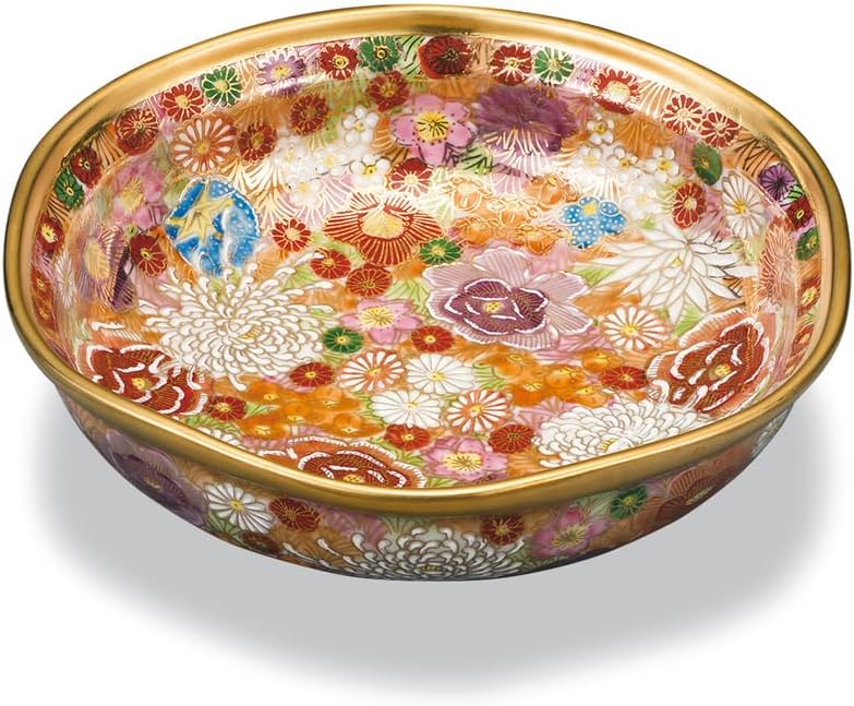 九谷焼　花詰　金彩小花　大鉢 九谷焼 花詰 金彩小花 大鉢 九谷焼 花詰 金彩小花 大鉢 楽天市場】