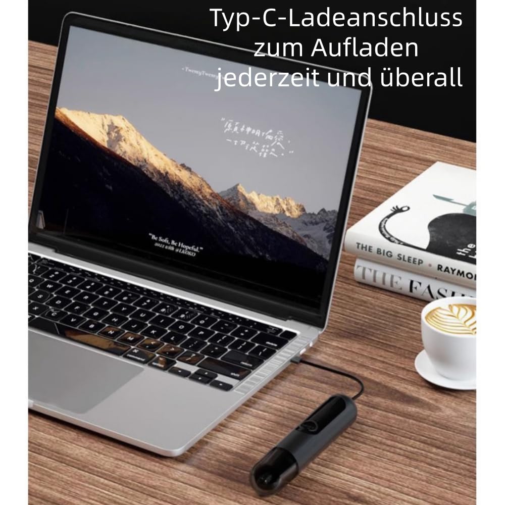 Mr. Bold Pro Nasen & Ohrhaartrimmer für Männer & Frauen - Präzis, Hautfreundlich, USB Wiederaufladbar, für Alltag & Reise