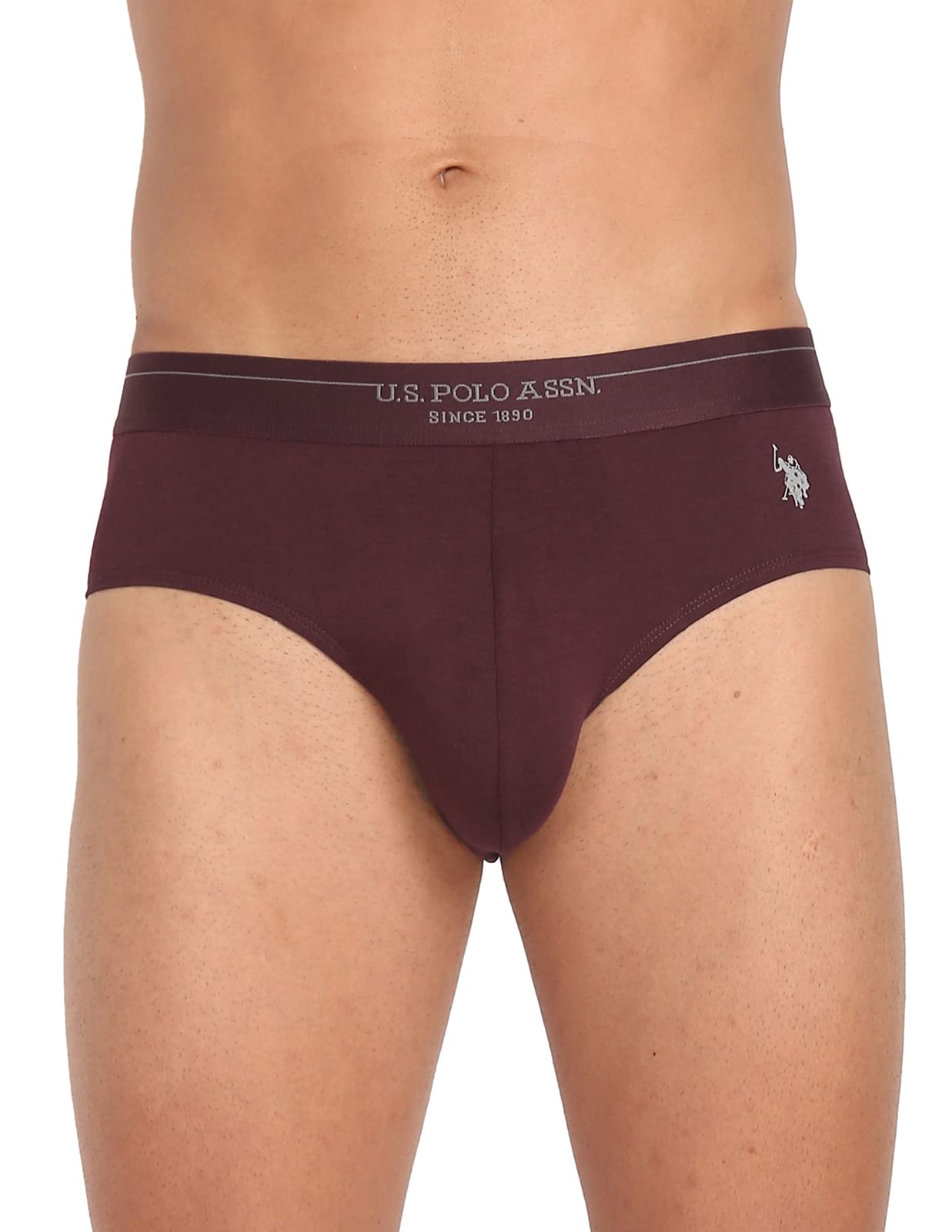 U.S. POLO ASSN. Men's PB003 Premium Modal Ultra Soft Breathable Brief - Pack of 1