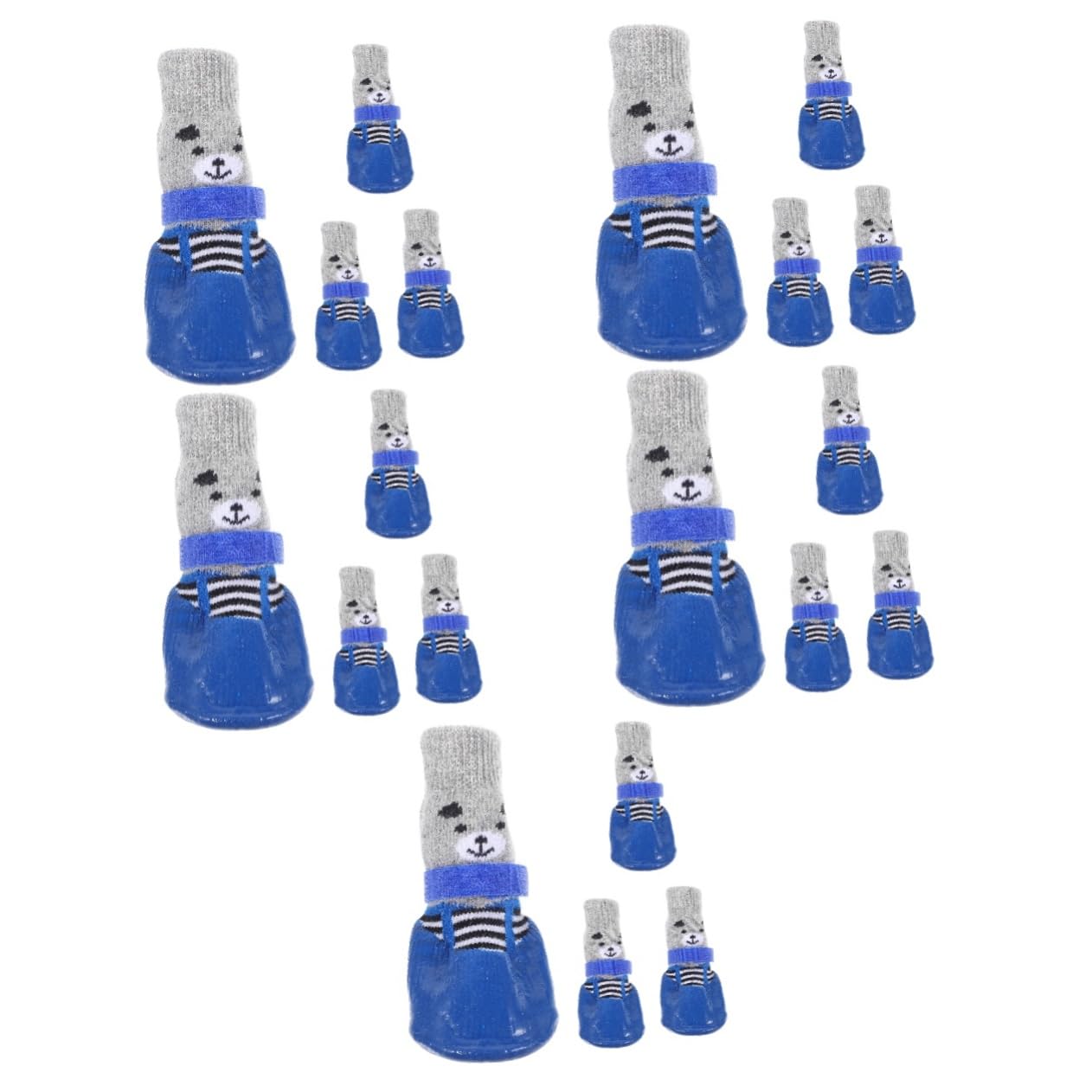 Chaussettes pour petits chiens de qualité BESPORTBLE motif dessin animé lavables