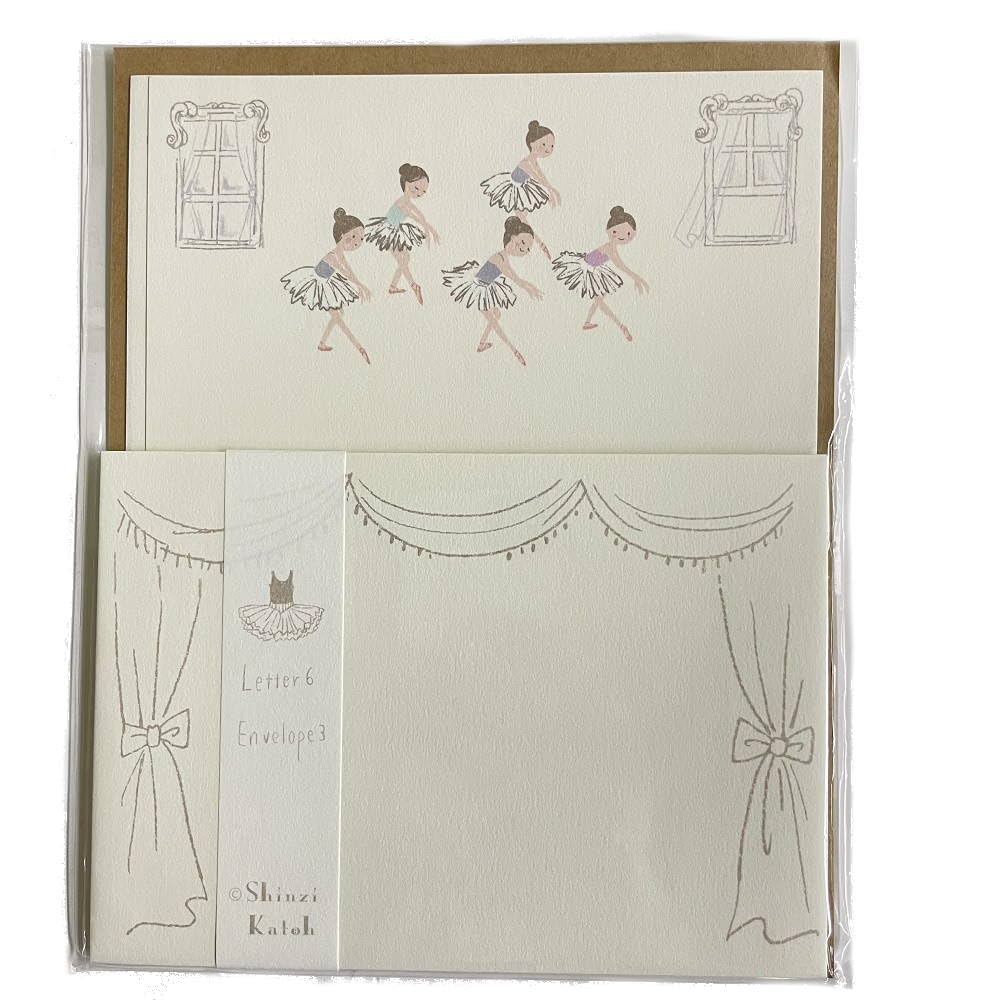 Amazon.co.jp: バレリーナ レターセット 【レウ゛ェランス