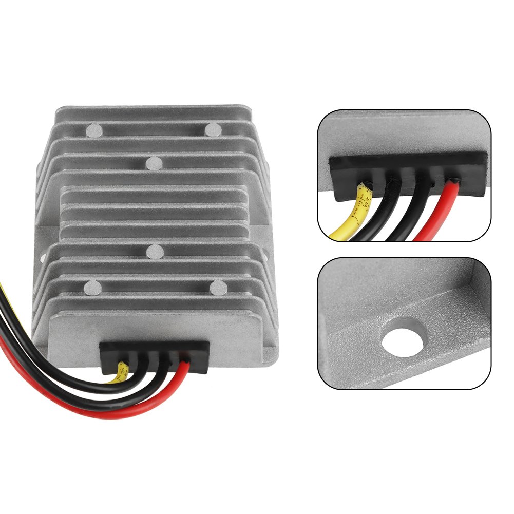 Walfront Convertisseurs de Tension DC 12V à 19V 8A 152W Convertisseurs de Puissance Batteries Chargeurs et Accessoires Module Régulateur de Convertisseur de Puissance
