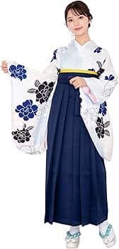 s・着物セット・2点 Amazon | [KYOETSU] [キョウエツ] 袴セット 二尺袖着物 無地袴 4
