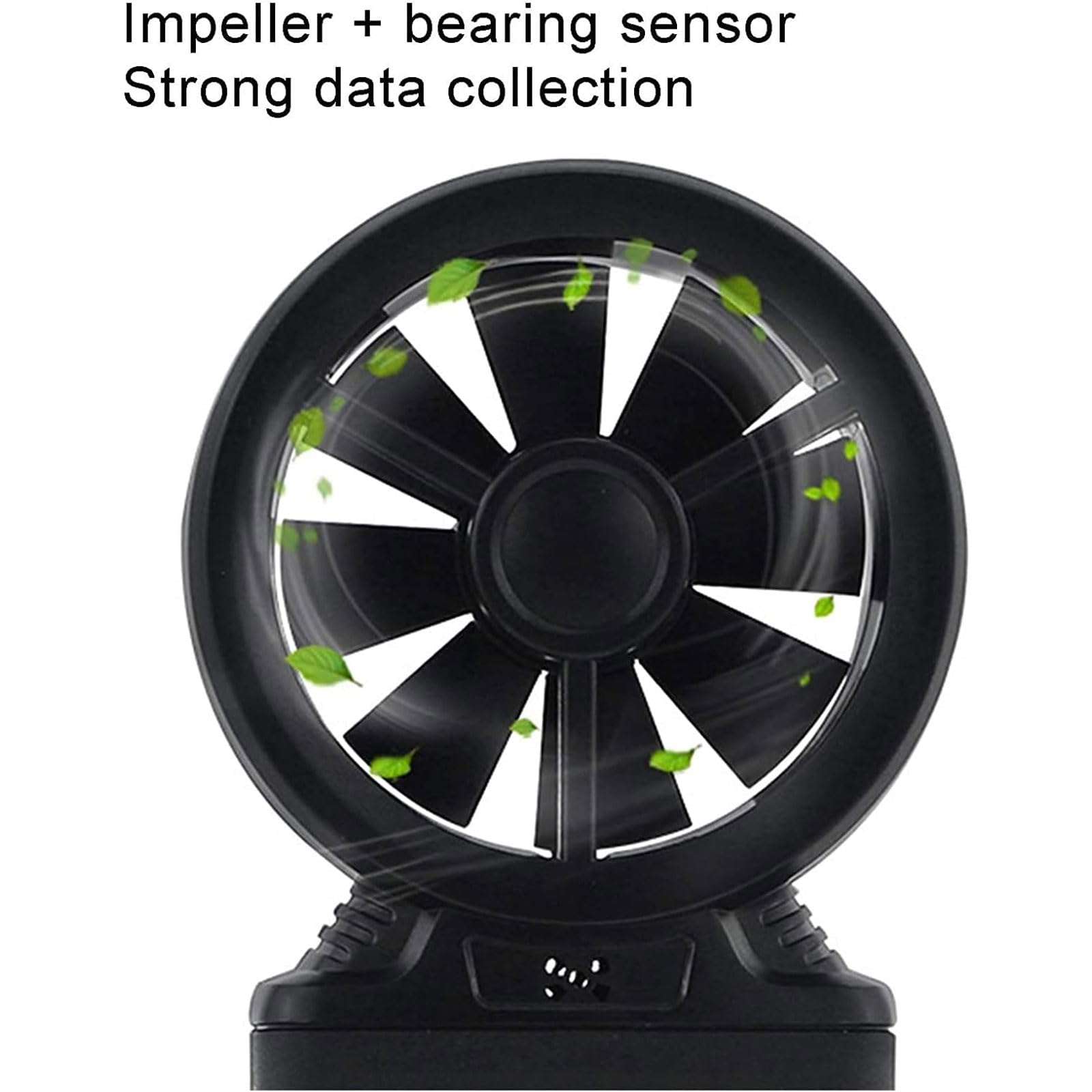 JOSBY Anemómetro con Pantalla Digital LCD, medidor de Flujo de Aire para medir la Velocidad del Viento, la Temperatura y la sensación térmica, Tiempo de muestreo de 0,5 s/Pieza, para Volar y Escalar