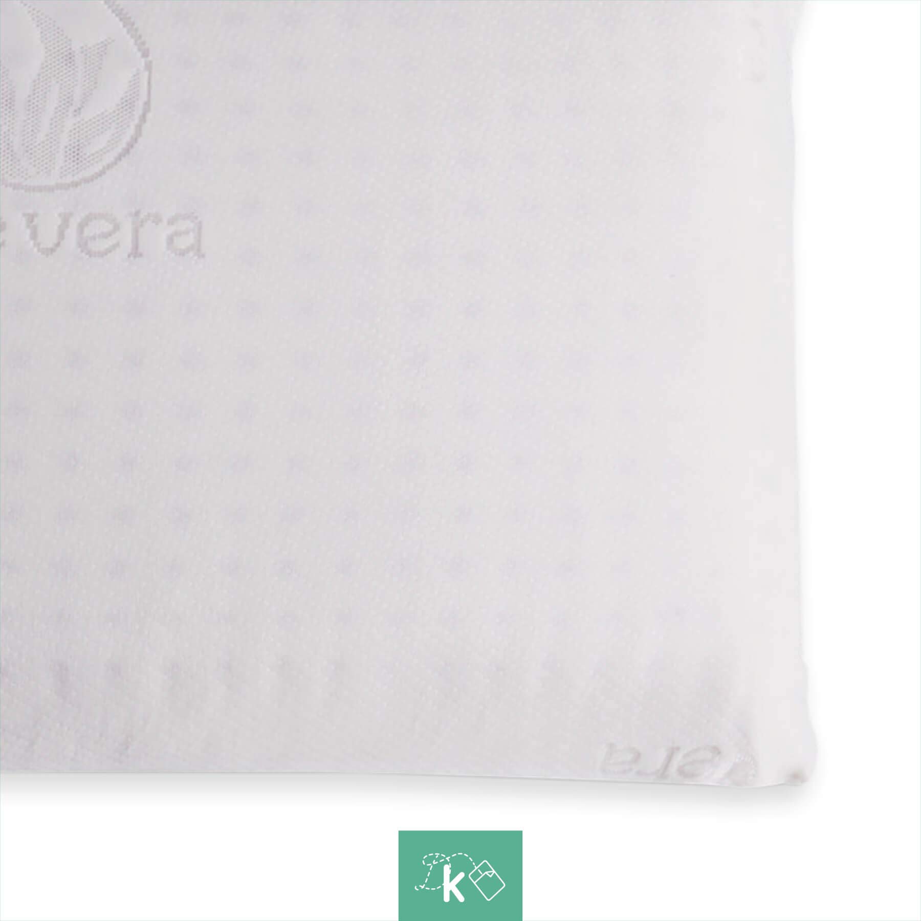 Dreaming Kamahaus Almohada núcleo Látex 80cm | Núcleo 100% LÁTEX | Microperforado | Descanso Natural | Funda Stretch Aloe Vera | Gran Confort |
