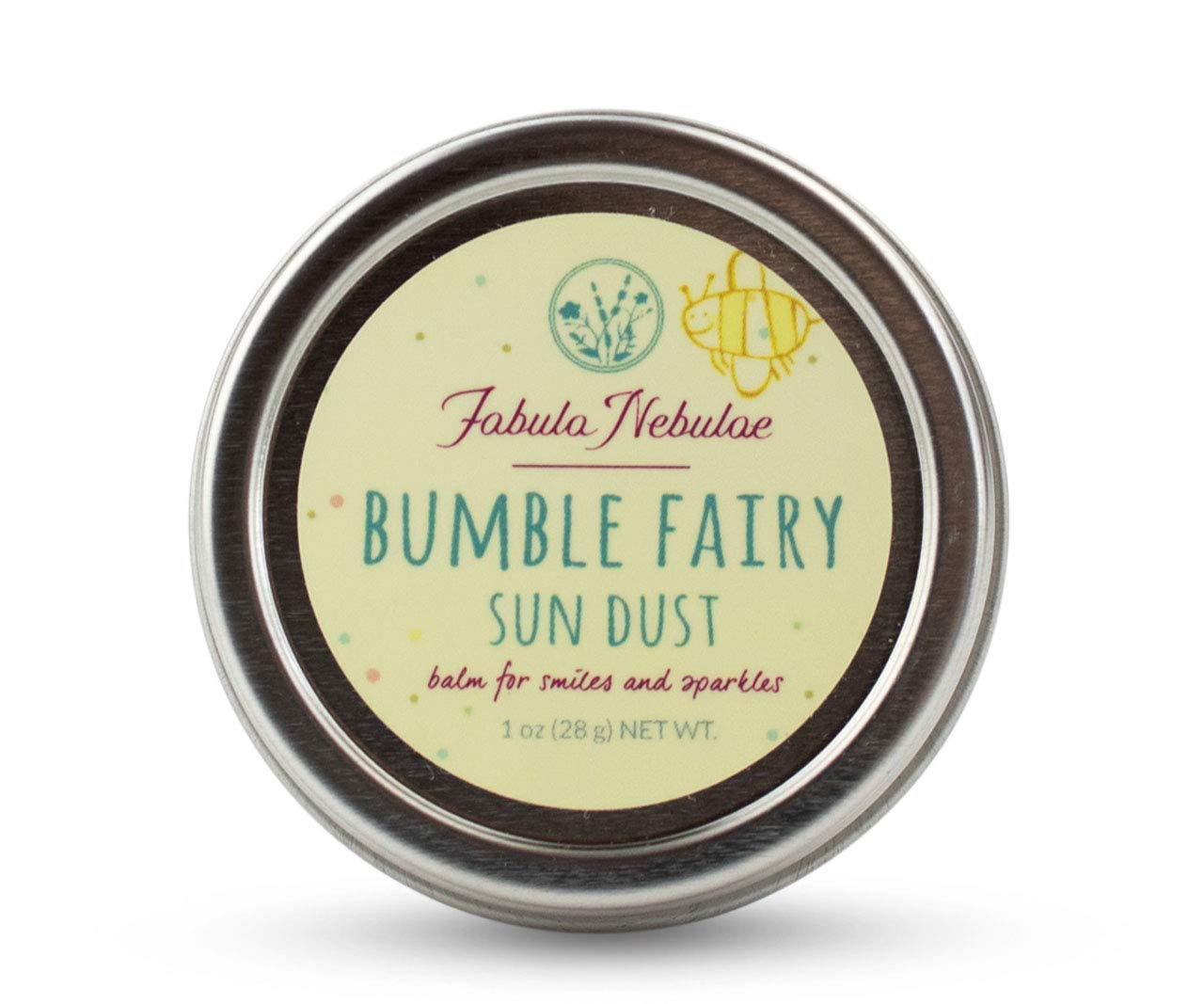 Bumble Fairy Sun Dust | Aromatherapy with a sparkle | Glitter balm | all-natural 1.0 oz