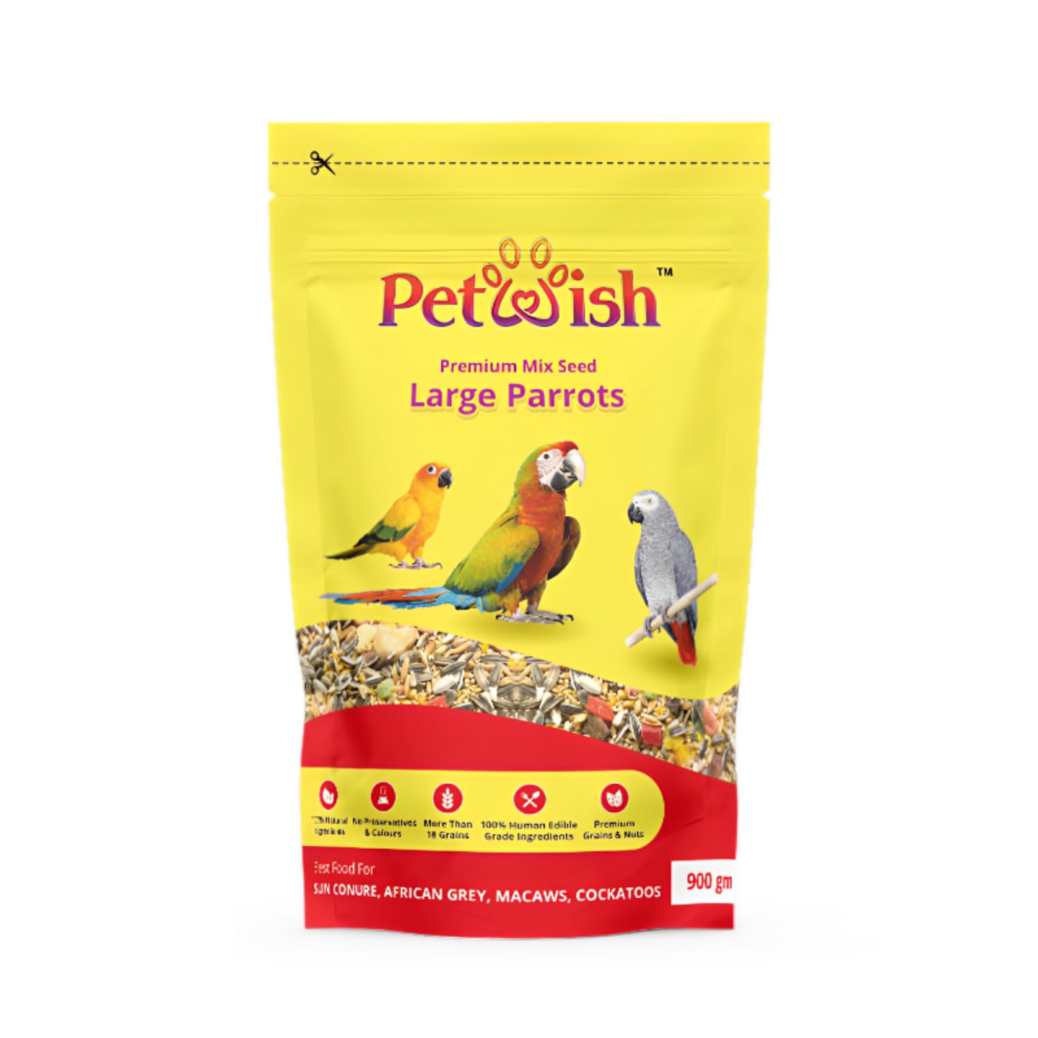 See full amazon price history chart for PETWISH Premium Mix Seeds Parrot Food for Big Parrot, 31 Types of Seed Mix for Sun Conure, African Gray, Macaw, Cockatoo, Indian Parrot and Other Parrot Food, 0.9kg PETWISH Premium Mix Seeds Parrot Food for Big Parrot, 31 Types of Seed Mix for Sun Conure, African Gray, Macaw, Cockatoo, Indian Parrot and Other Parrot Food, 0.9kg (B0CHRMJSK3) Amazon Price History, Amazon Price Tracker