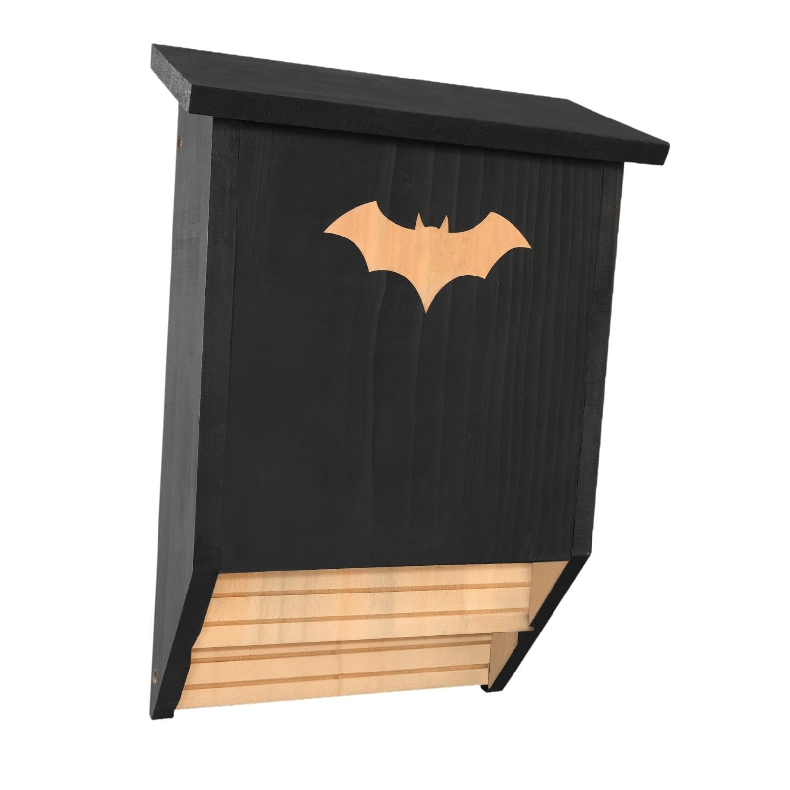 Casetta Per Pipistrelli In Legno Con Installazione Rapida | legno resistente, montaggio a parete, per giardino, stabile e durevole