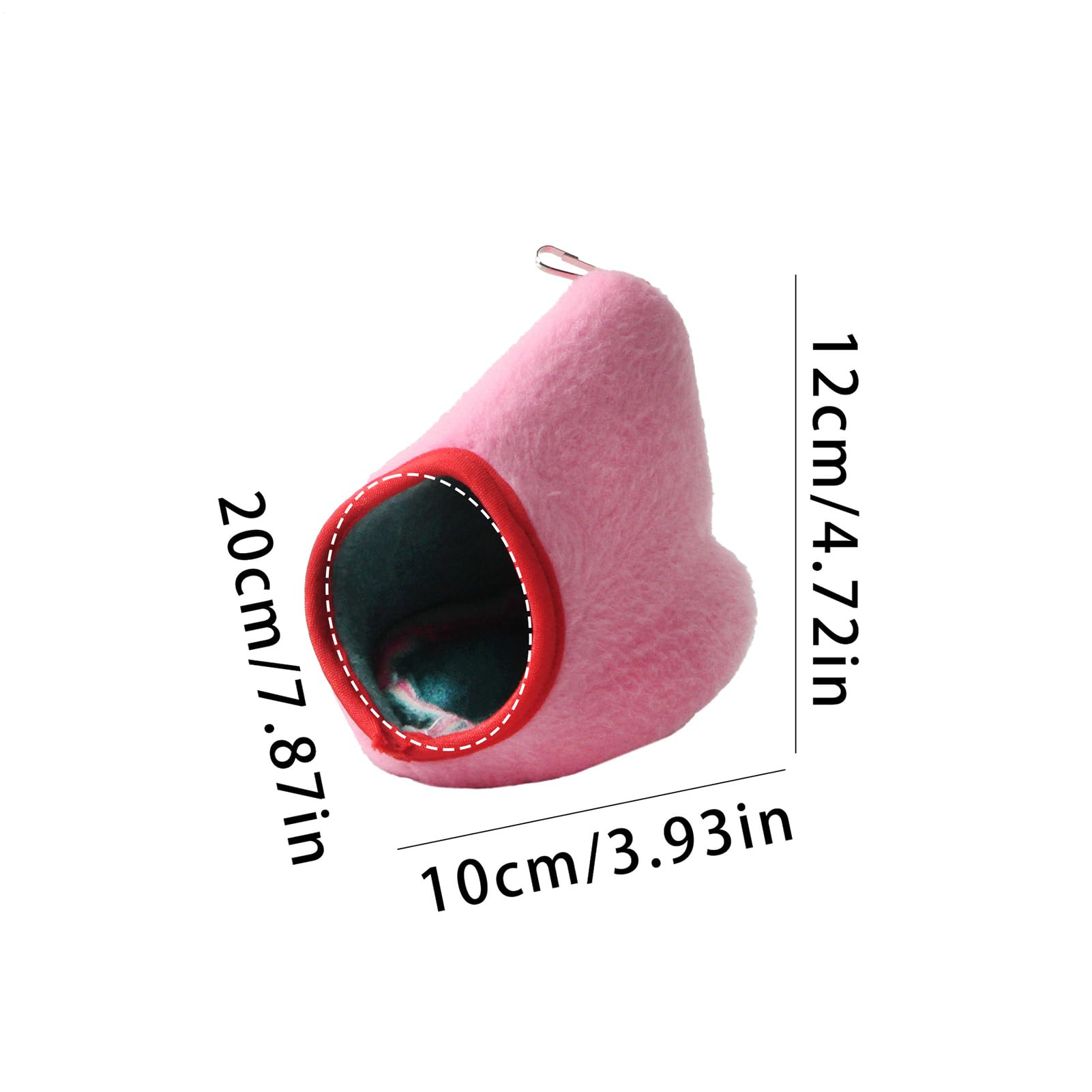 Amaca per criceti fantasia - Soffice sospeso, comodo in peluche con ganci, materiale durevole lavabile, casetta sospesa per criceti dorati e piccoli animali domestici | Accessorio decorativ
