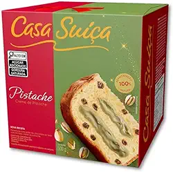 Panettone Casa Suíça Pistache 500g