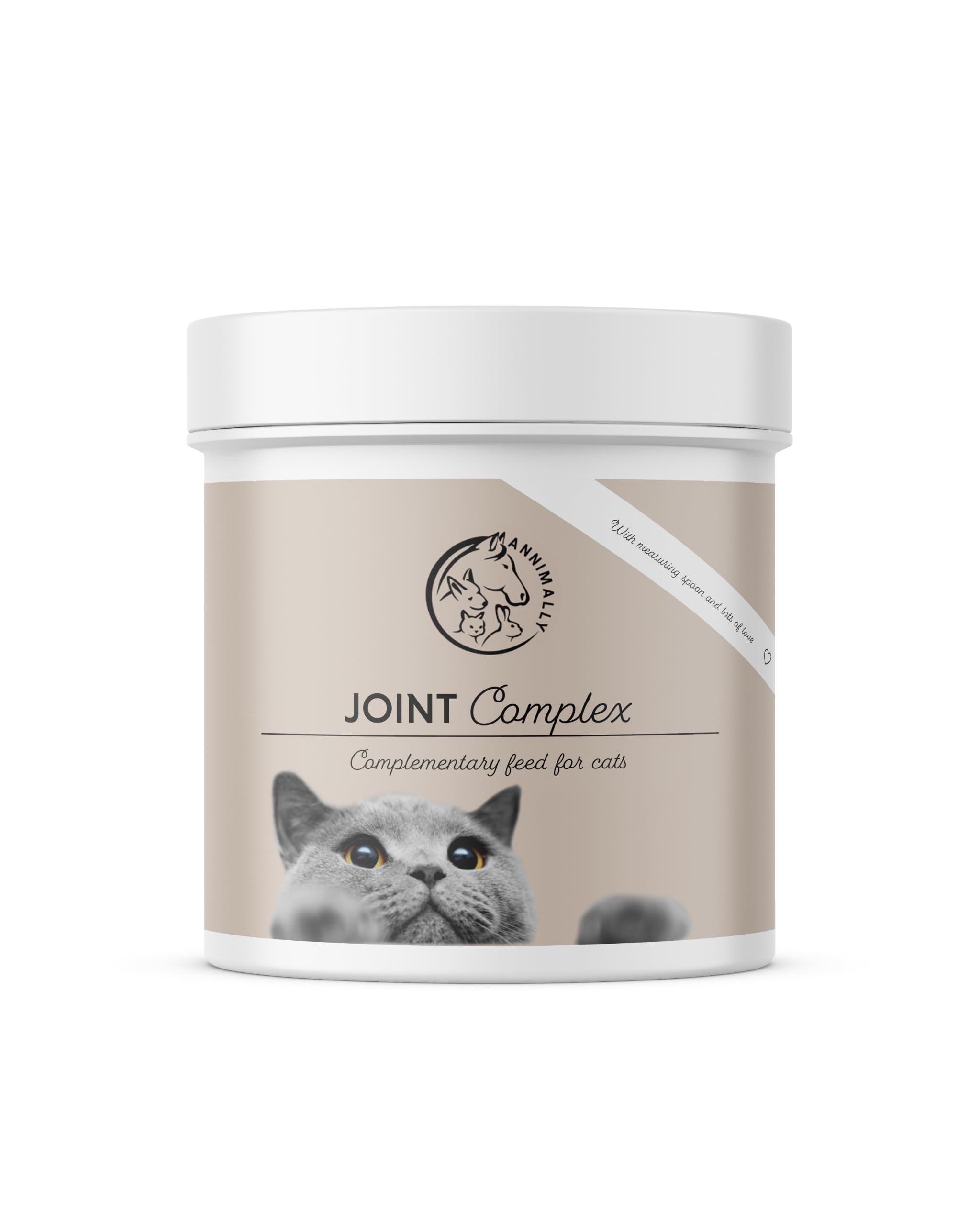 Annimally Joint Support Powder with Green Lipped Mussel for Cats 120 g