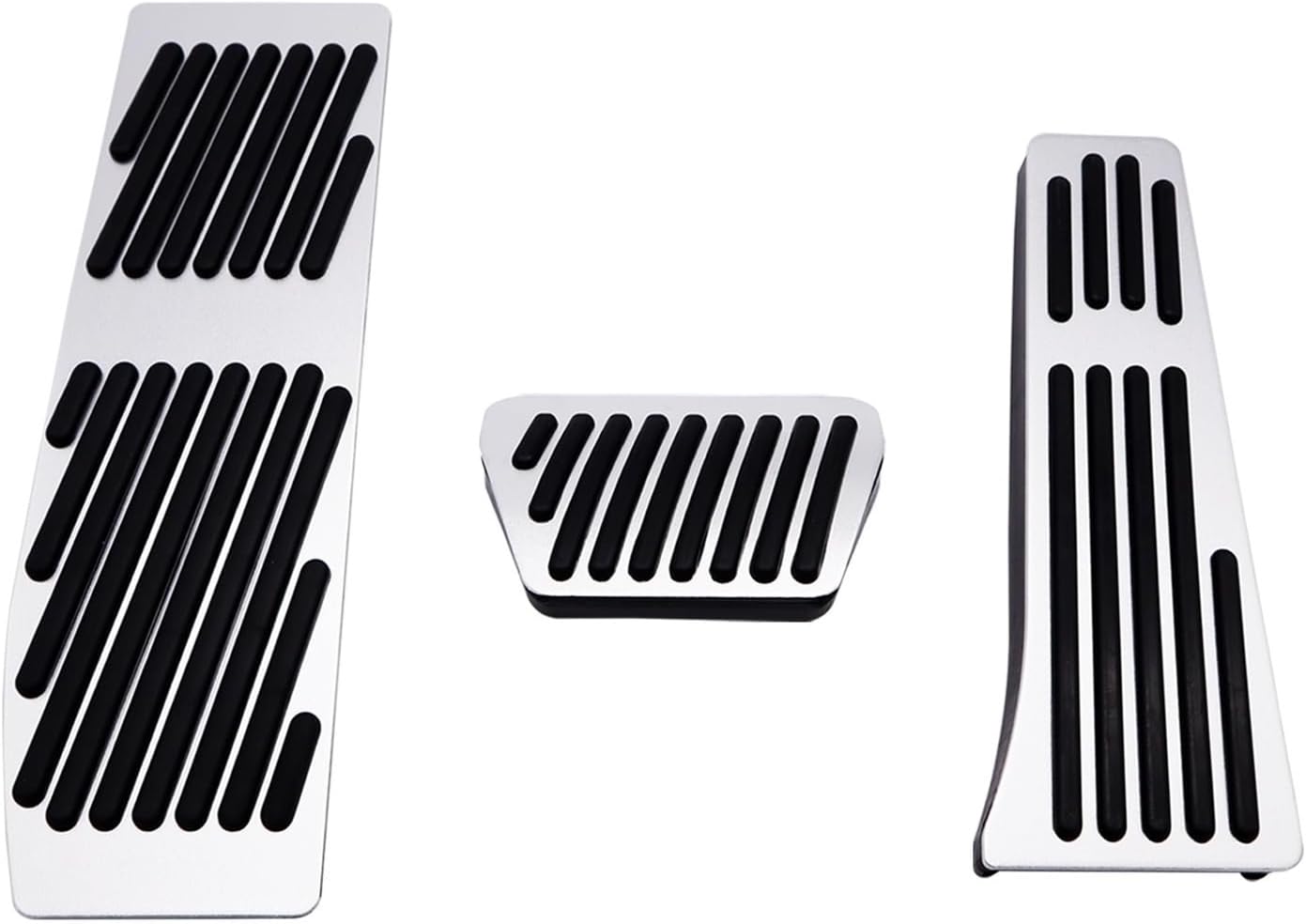 Compatible With E90 E91 E92 E93 M3 X1 E84 X3 E83 F01 X5 E70 X6 E71 Z3 No Drill Car Footrest AT Gas Brake Accelerator Clutch Pedals Pad