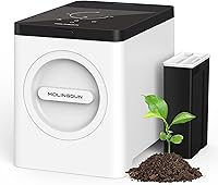 Vista 1 de 3L Compostador Eléctrico para Cocina, Contenedor de Compostaje de Encimera, Modelo Inteligente de Un Toque, Manejo de Residuos de Cocina, con Triple