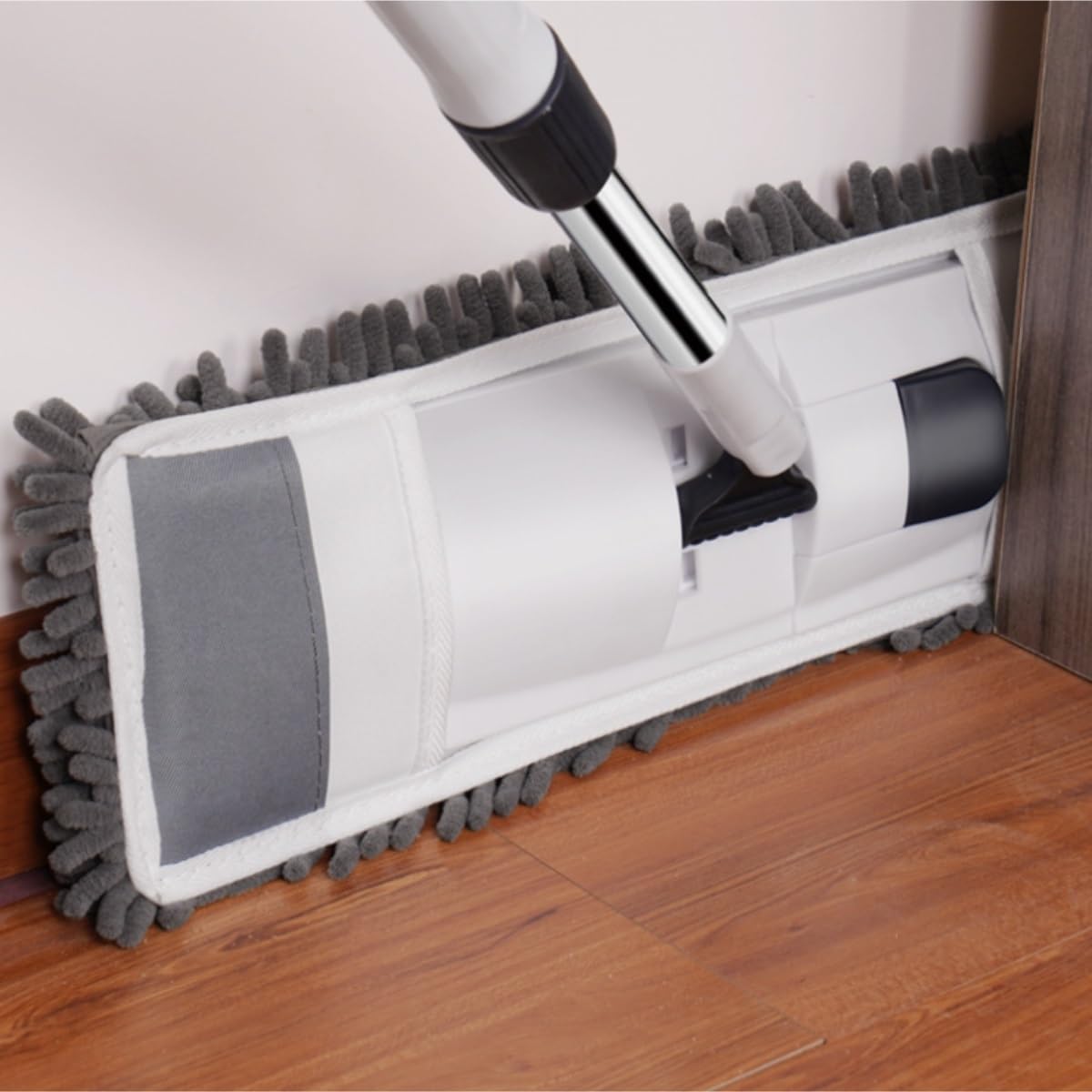Fregona Trapeador De Limpieza Fregona Plana, Herramienta For Fregar El Hogar, Fregona Que Absorbe El Agua For Limpiar Baldosas, Pisos De Madera Reutilizables Mopa