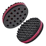 Magic Twist Sponge for Dreadlocks, Afro Coils, and Curls - Two Sides with Big and Small Holes, Foam Wave Brush for Men, Women, Boys, and Girls with Long or Short Hair by Hair Sponge (1 Piece)