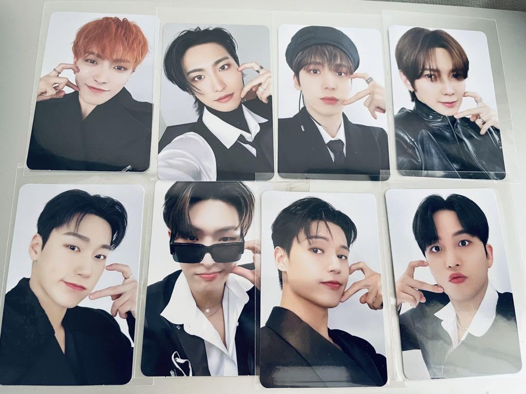 Amazon.co.jp: ATEEZ GOLDEN HOUR MAKESTAR 4.0 トレカ 両面 8枚 