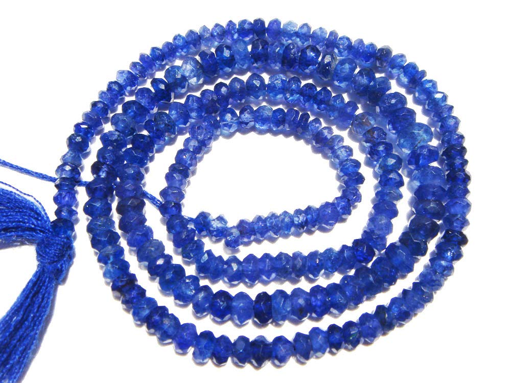 Perles de tanzanite pour fabriquer vos propres bijoux fins de style bohème