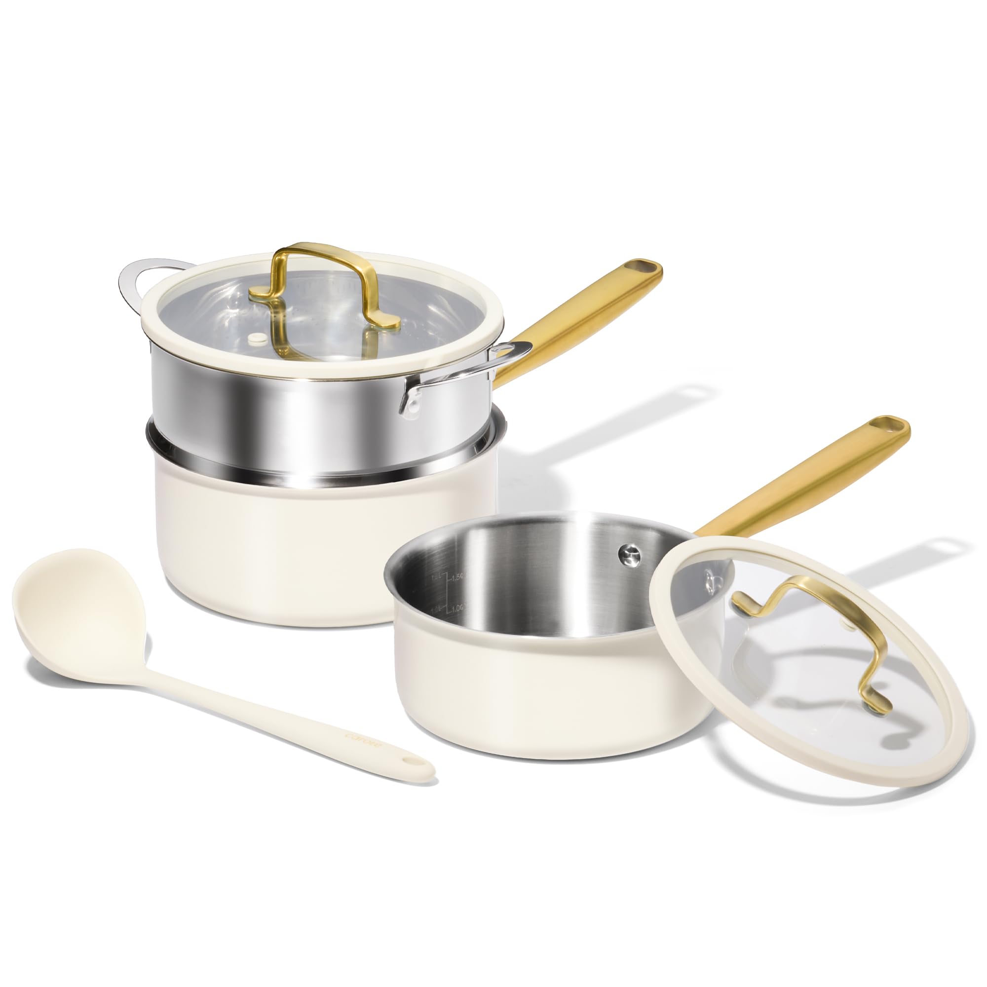 CAROTE Stainless Steel Saucepan Set