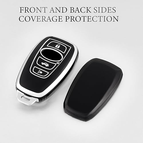 Miniatura 6 de OFFCURVE Key Fob Cover for Subaru, Soft TPU Car Key Protective Case Cover for Subaru CrossTrek Ascent Forester Outback WRX Ascent BRZ Impreza Legacy