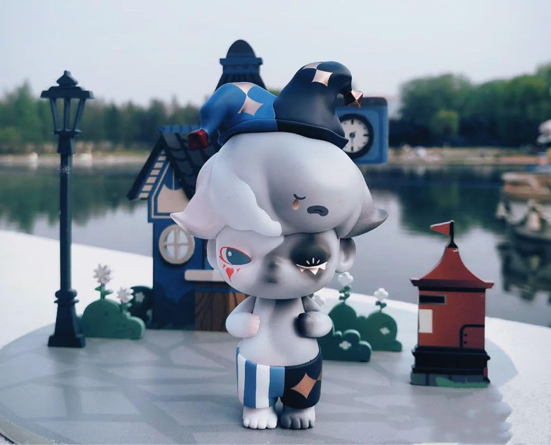 レア　ポップマート　LABUBU 海外PTS限定 ピエロ　フィギュア レア ポップマート LABUBU 海外PTS限定 ピエロ フィギュアの通販