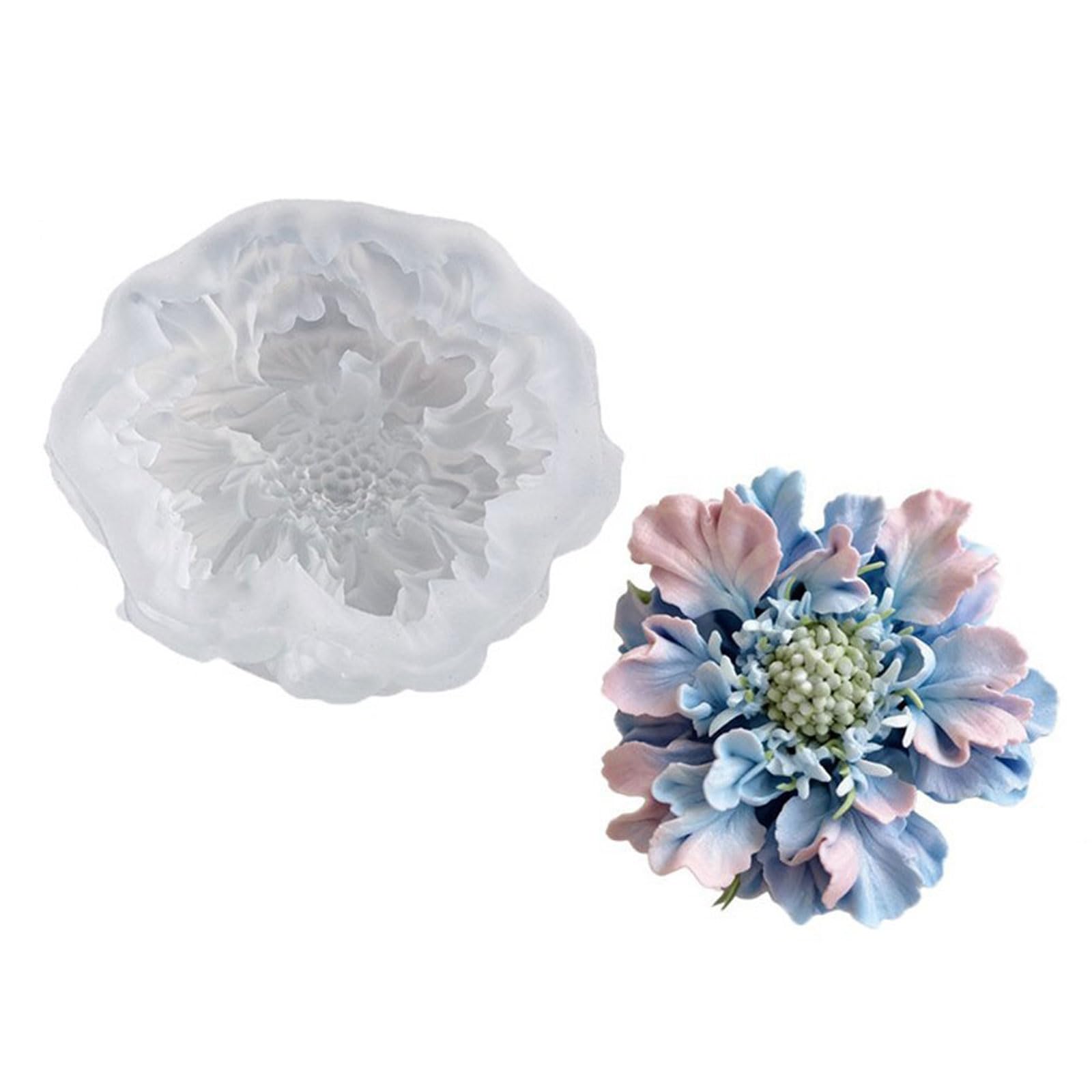 SXRQ Shape Mousses Cake Mold Food Grade Silicone Chocolate Dessert Baking Family Gathering Bakeware Flower Shaped Mousses Mold Silicone