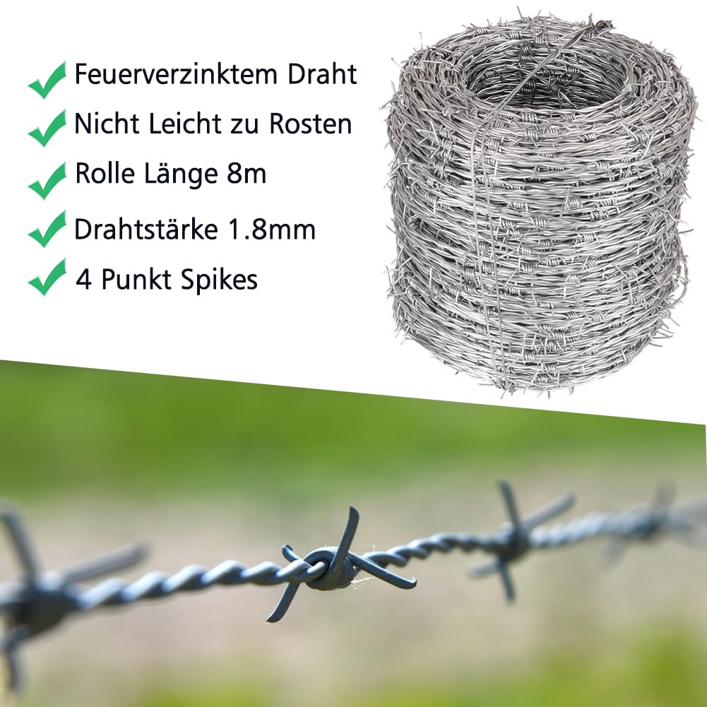 Fil De Jardin Blanc 55m - Fil PVC Souple Pour Plantes, Fleurs, Bricolage - Remplace Ficelle Et Attache