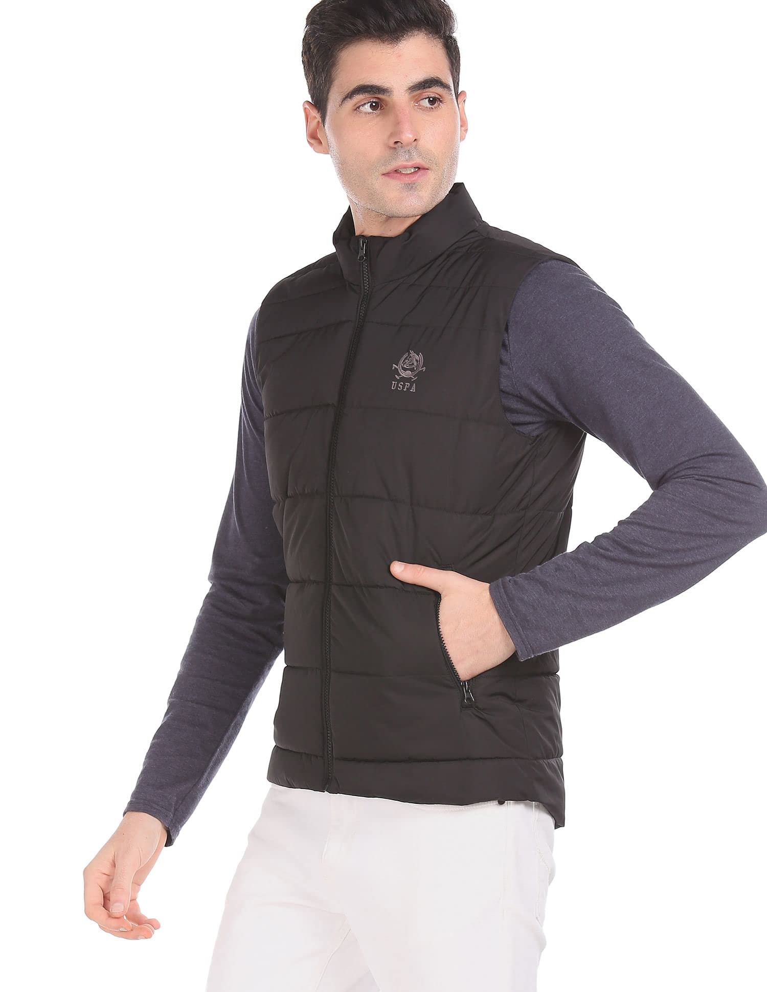 u.s. polo assn. Cotton Men Standard Length Jacket-picture-36