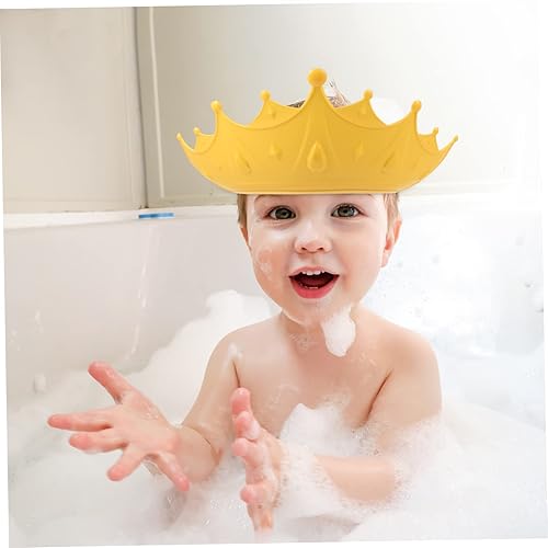 Miniatura 3 de Alasum Gorro de ducha con bloqueo de agua, visera de baño para niños, visera de ducha para niños, gorra de ducha para champú, gorra de protección de