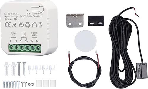 Kit de abridor de puerta de garaje, APP WiFi Control remoto de voz Controlador inteligente de puerta de garaje para Tuya Zigbee 100240V