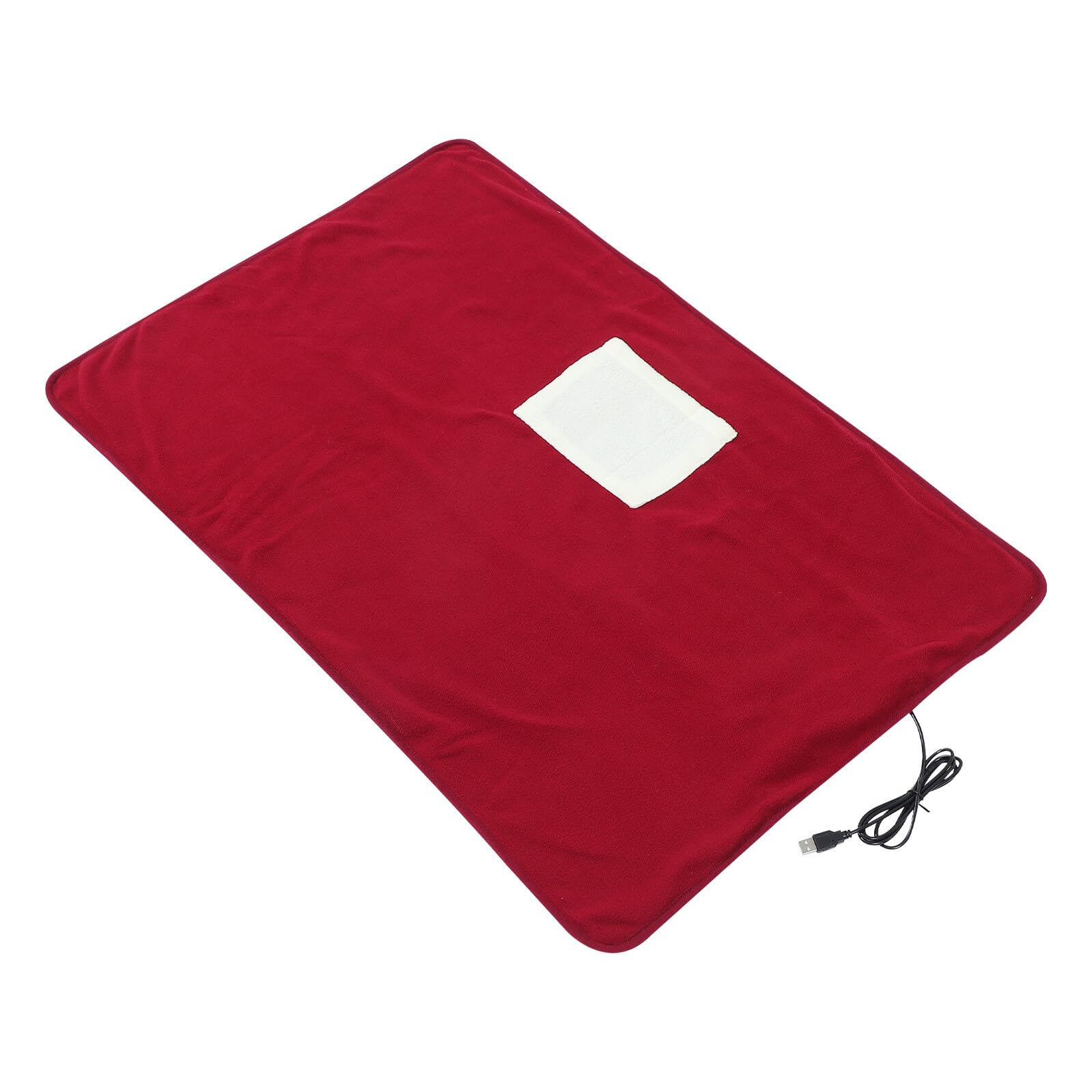 DECHOUS USB Heizkissen für Haustiere Winter Wärmepad aus Hochwertigem Polyester Langlebig und Bissfest Sicherer Elektrischer Heizteppich für Katzen und Hunde als Beheizte Matte und
