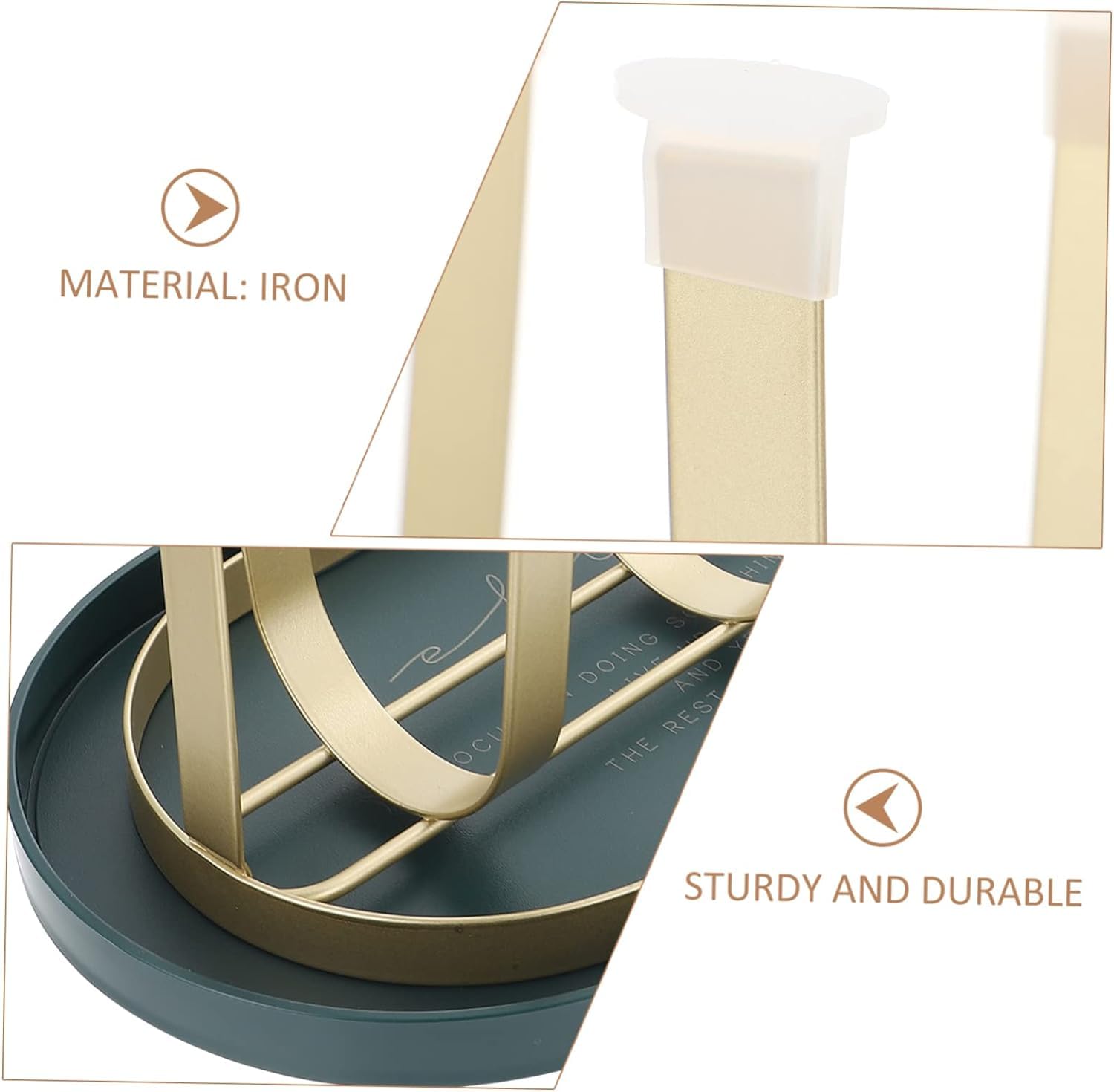 Wassergläser, Tassenbaum, Getränkehalter, Tassenhalter, Tassenständer, Tassen-Organizer, aus Metall, Wand-Tassen-Organizer, Kaffeetassenständer, Trinkbecher-Aufhänger, Tassendisplay(A)
