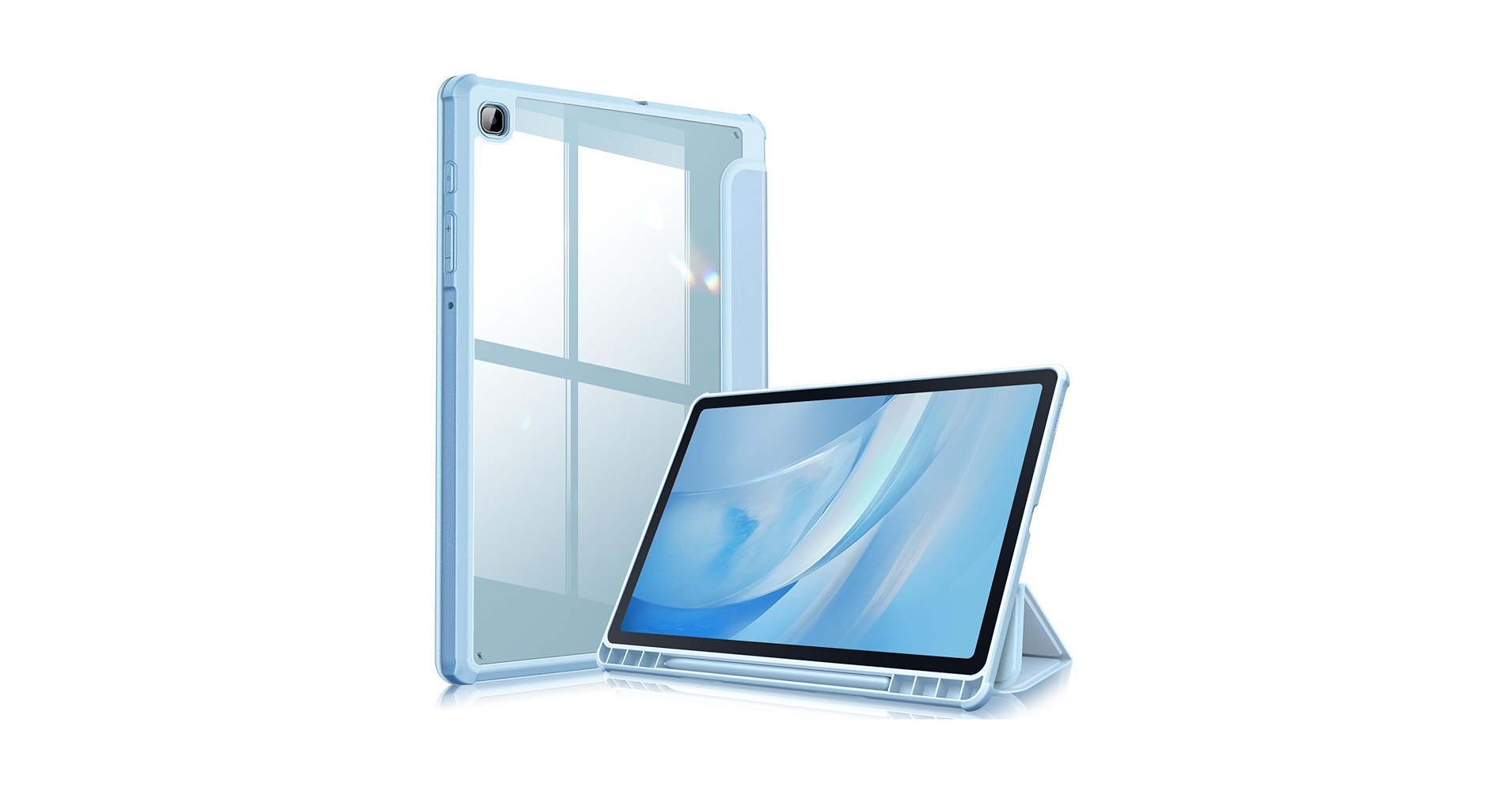 Samsung Galaxy Tab S6lite 本体、フィルム、ケース付き Amazon.com: Fintie Hybrid Slim Case for Samsung Galaxy Tab
