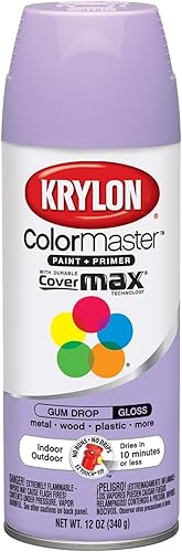 Miniatura 37 de Krylon K05130107 ColorMaster Acrílico Cristal Transparente, Brillante, Transparente, 11 oz.