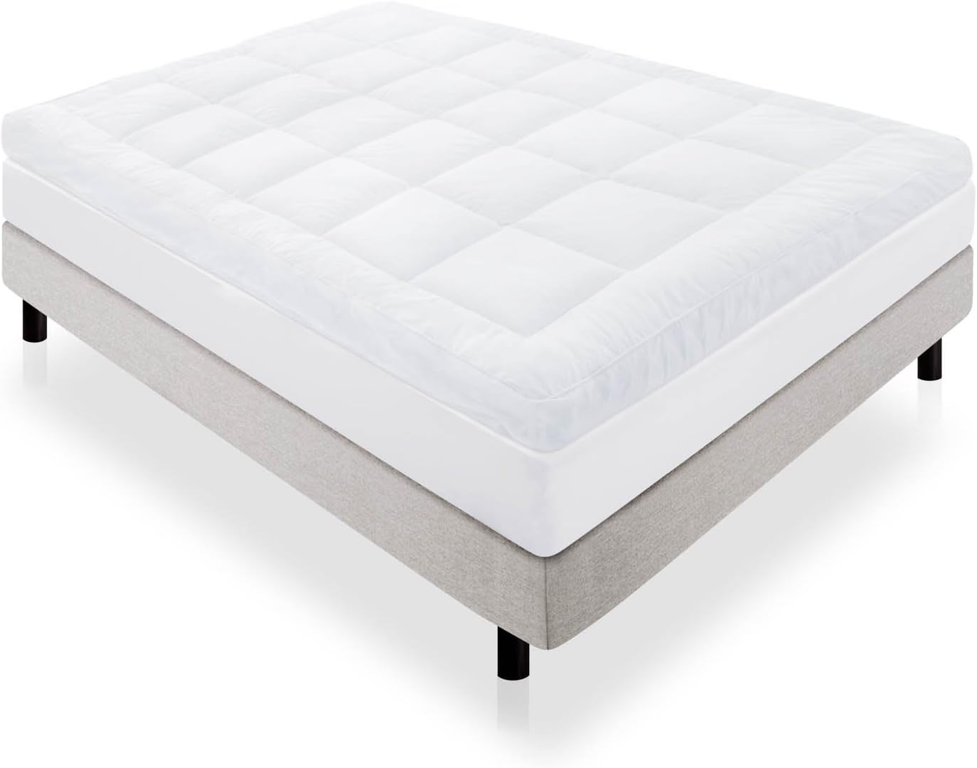 LUCID Hybrid Down Alternative + GelInfused Memory Foam