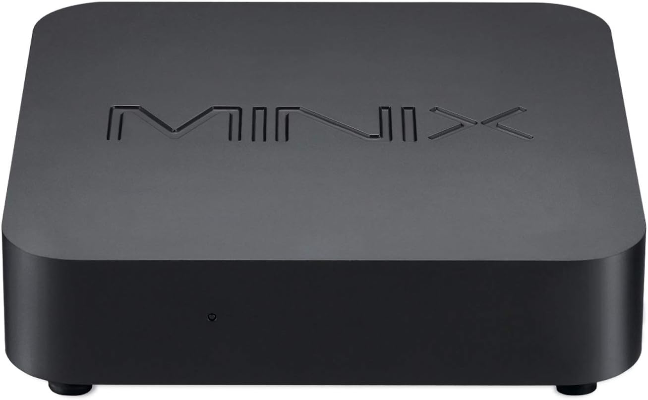 MINIX Fanless Mini PC, Intel Gemini Lake N4100 Mini Computer with Windows 10 Pro [4GB/64GB/Triple Display/HDMI 2.0/VGA Port/DisplayPort] for Industrial and Commercial. Sold Directly by MINIX.