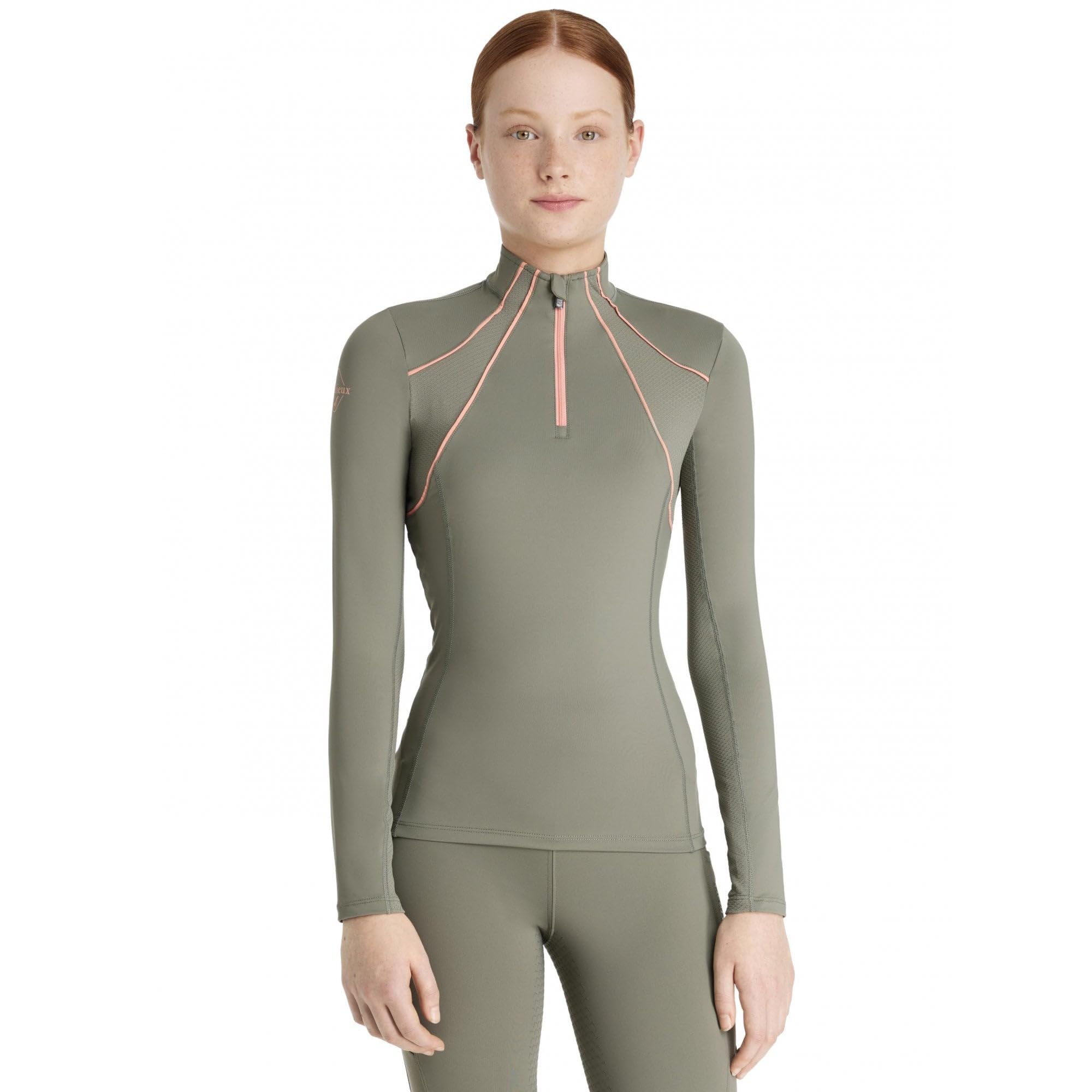 Lemieux Vert Kid's Long-Sleeved Riding Jersey Mia