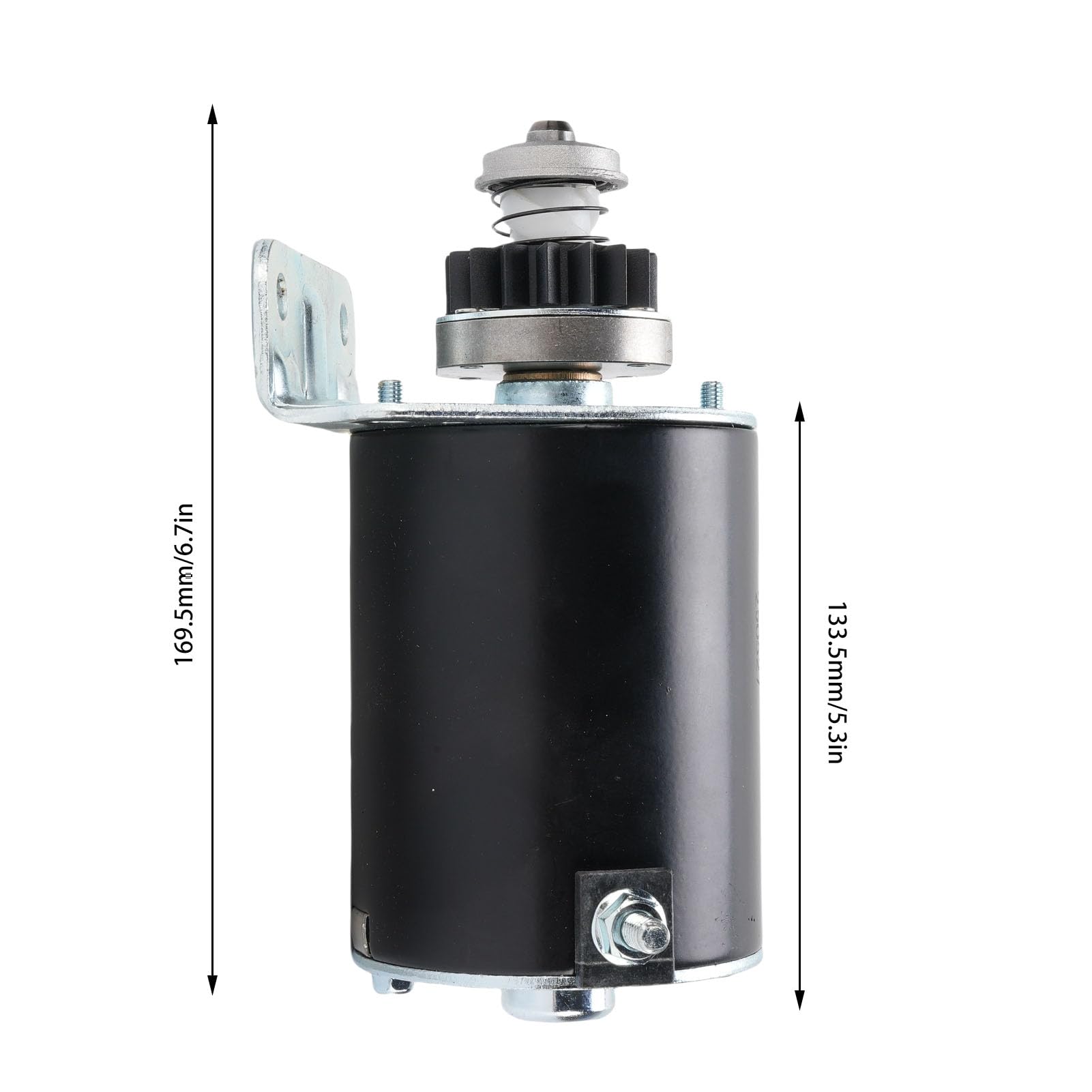 Topiky Reemplazo del Motor de Arranque del Cortacésped para Motores 390838 497401 499521 499529 1972-2006 Acero 16 Dientes de Alto par