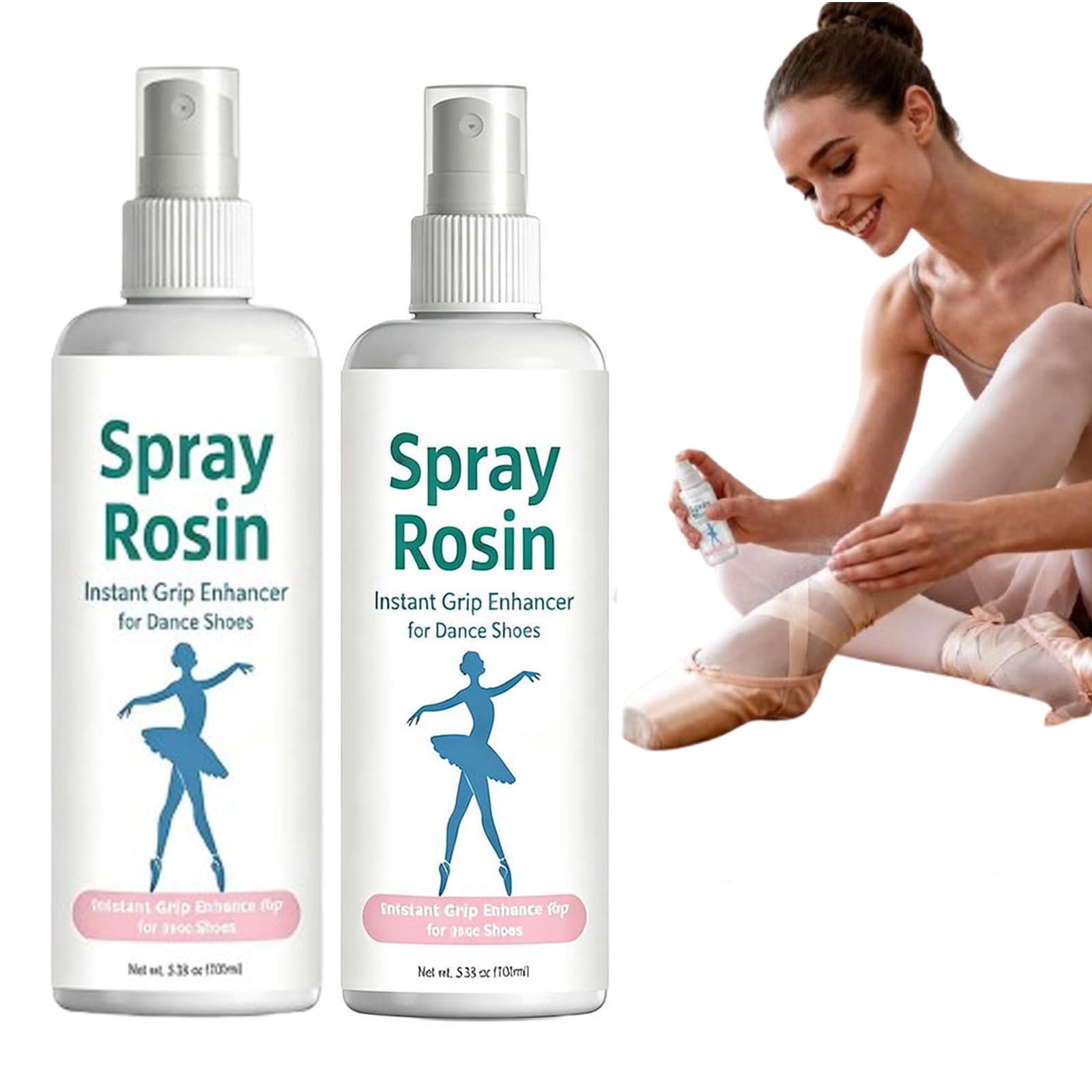 Spray Rosin Ballerines, Portable Non-Slip with Refined Texture