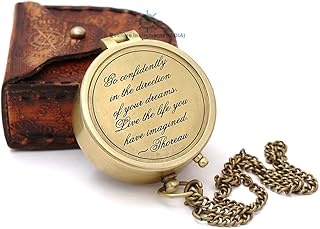 Roorkee Instruments India) A Nautical Reproduction House Thanksgiving Gift/Engraved Compass Directional Magnetic Personalized Gift for Camping, Hiking and Touring