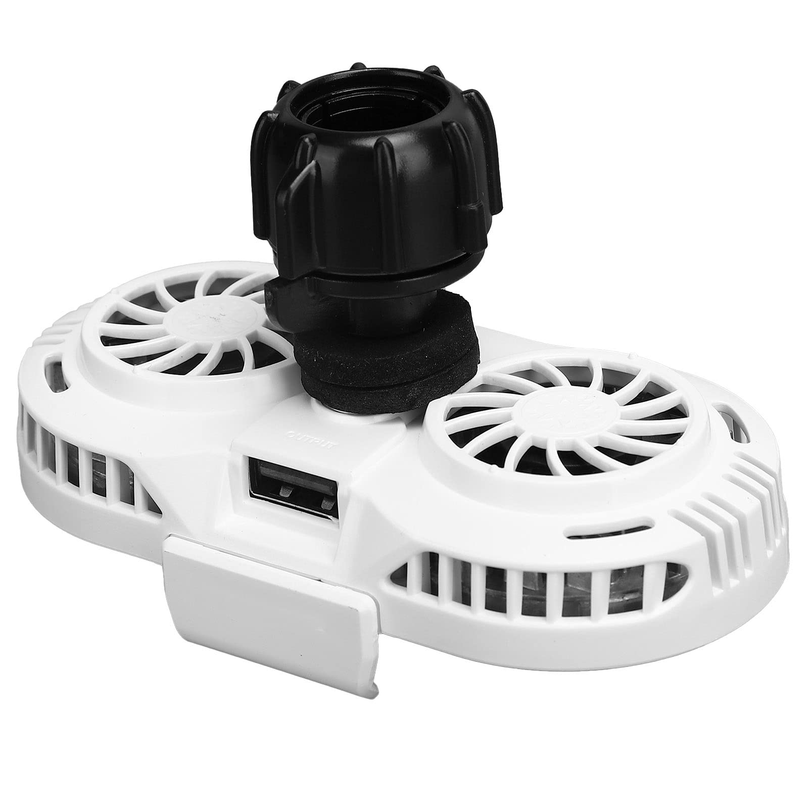Enfriador de teléfono móvil, enfriador de semiconductor de teléfono, disipador de calor portátil para juegos, para teléfonos de 4.5 a 7 pulgadas(blanco)