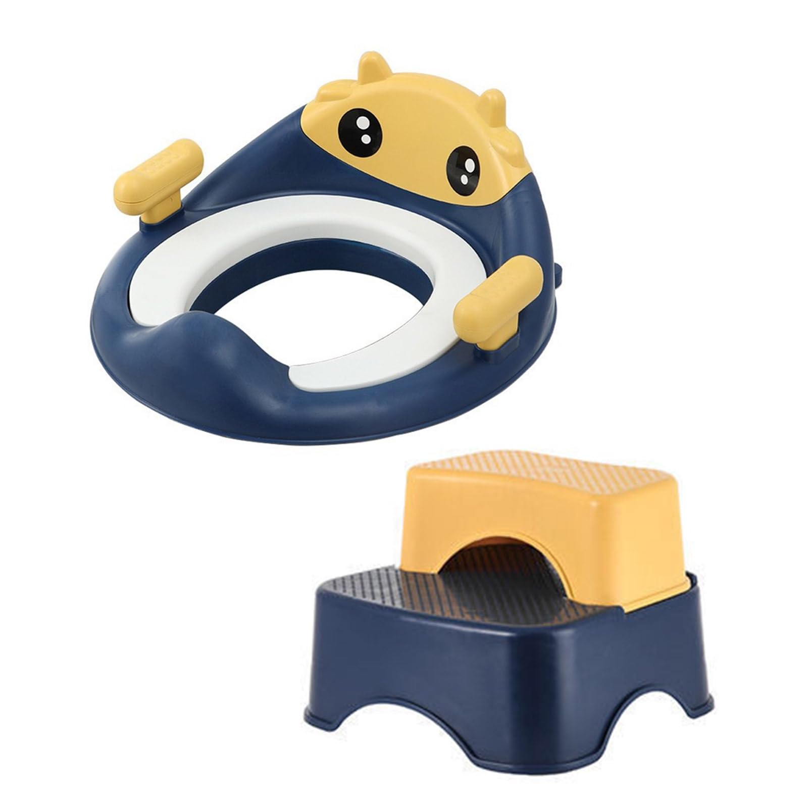 Almohadilla de asiento para orinal para niños con soporte reforzado, base segura, ayudante de inodoro extraíble para niños pequeños, uso en invierno, adaptador de asiento de inodoro extraíble para