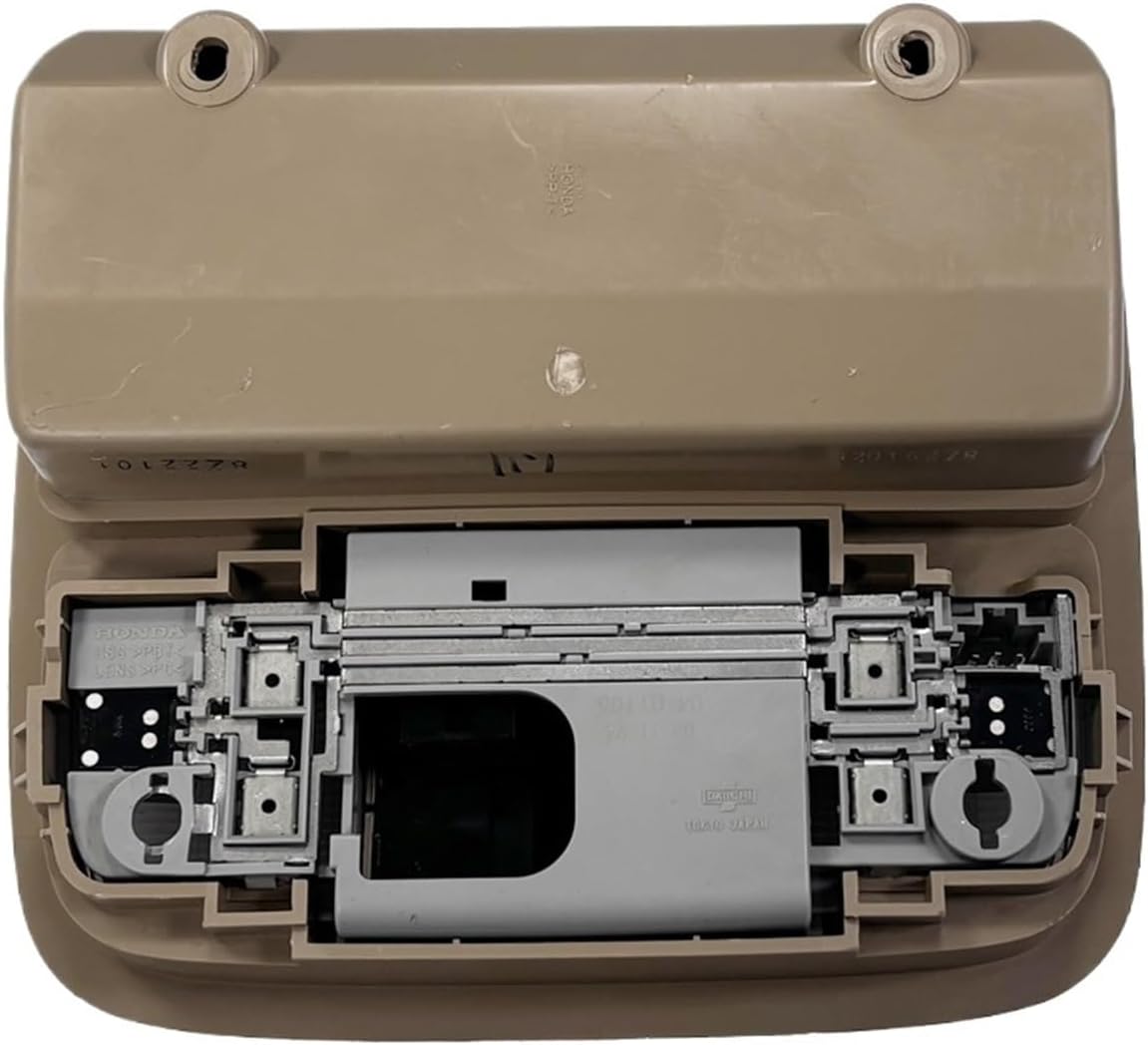 Car Interior Roof Light ，Compatible for Honda CRV CR-V 2006-2012 ，Front Reading Lamp Dome Ceiling Light T Glasses Case with Sunroof Switch