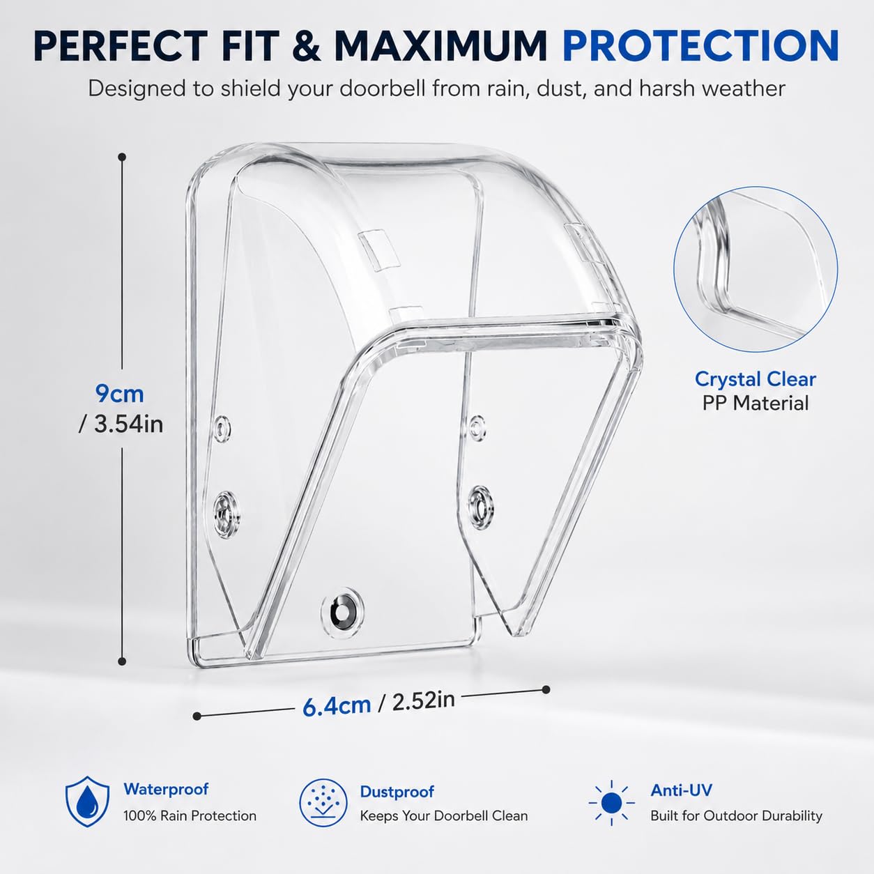 Protect Your Doorbell from the Rain! -4 Protect Your Doorbell from the Rain! -4