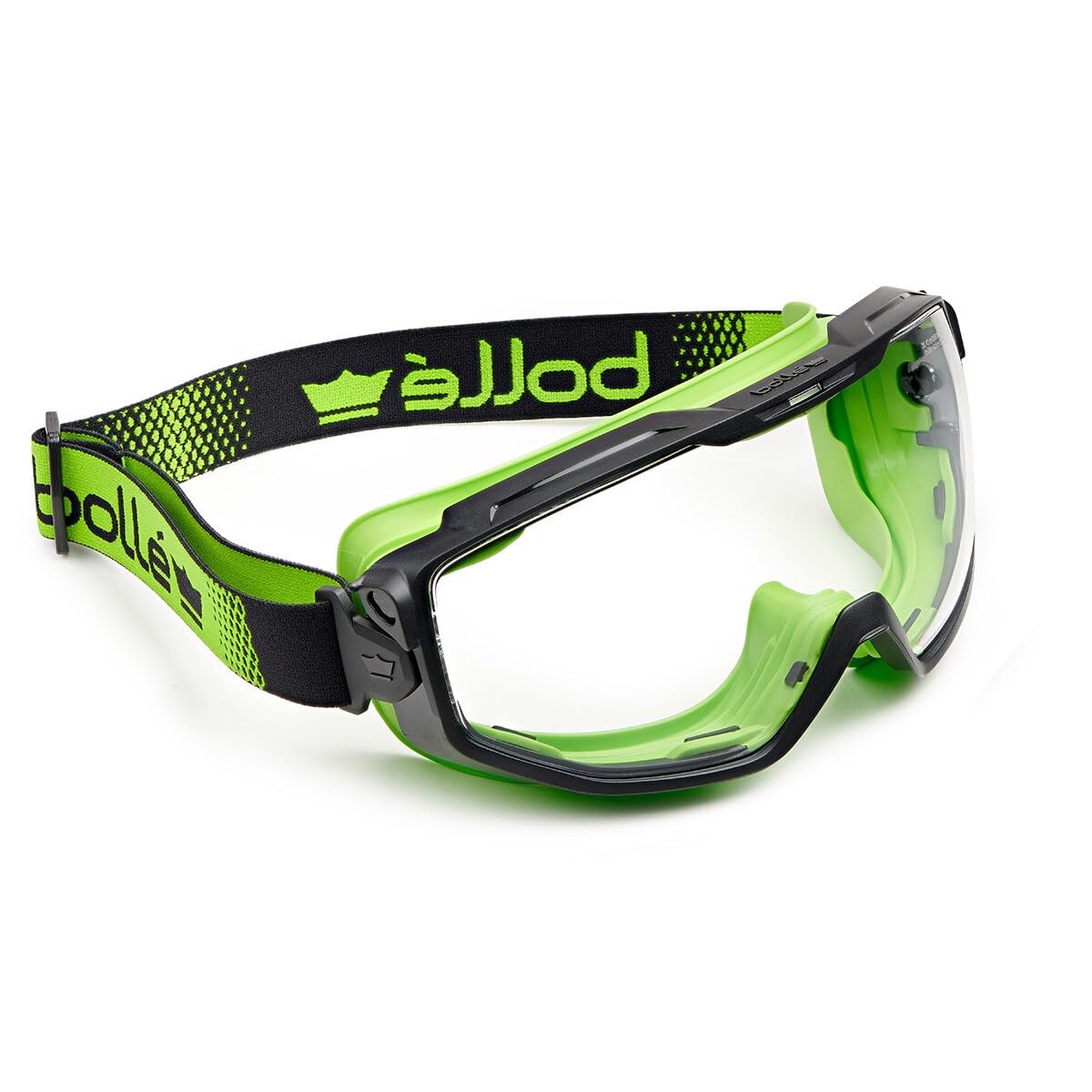 Bollé Green/Black Bolle Montura En Pc/Tpr Black/ Estanca Con Espuma, For Users, Ideal For Everyday Use, With