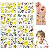 150pcs Temporäre Tattoo Set gefälschte Tattoos Aufkleber Wasserdicht für Geschenktüten Kindergeburtstag Mitgebsel Mädchen Jungen