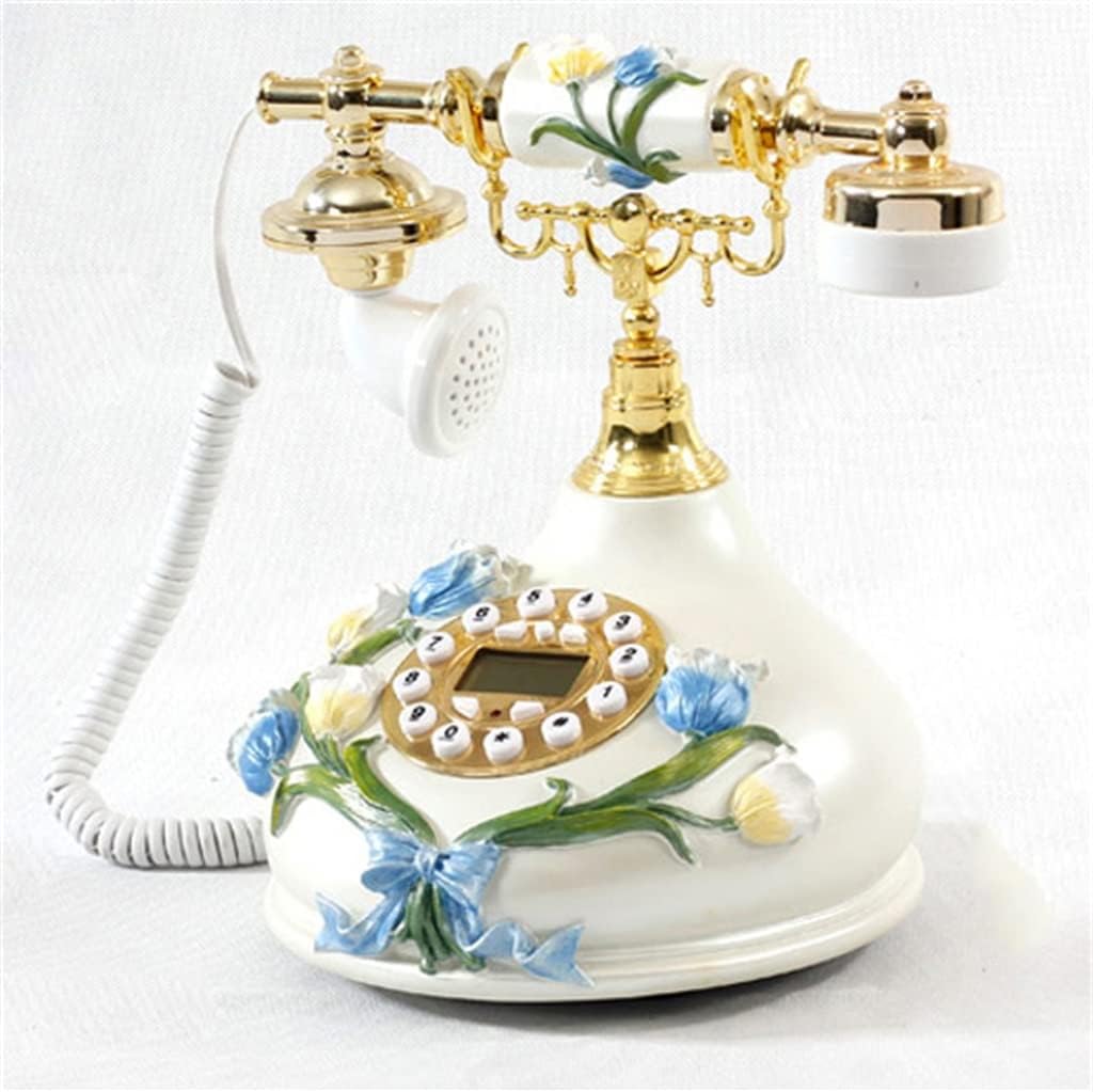Home Decoration Living Room Ornaments European Vintage Landline Rustic Antique Telephone