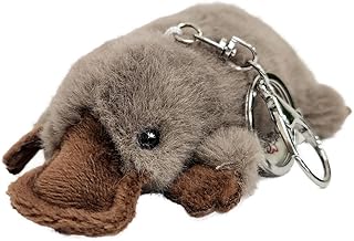 [BESTEVER] ワイルドアニマルキーリング キーホルダー Wild Animal Keyring ぬいぐるみ マスコット カモノハシ Platypus 46277
