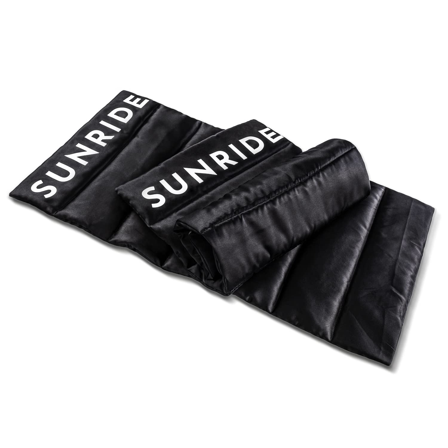 Sunride Bandagierunterlagen für Pferde zum Schutz vor Verletzungen im Stall und beim Transport (2er Set, schwarz)