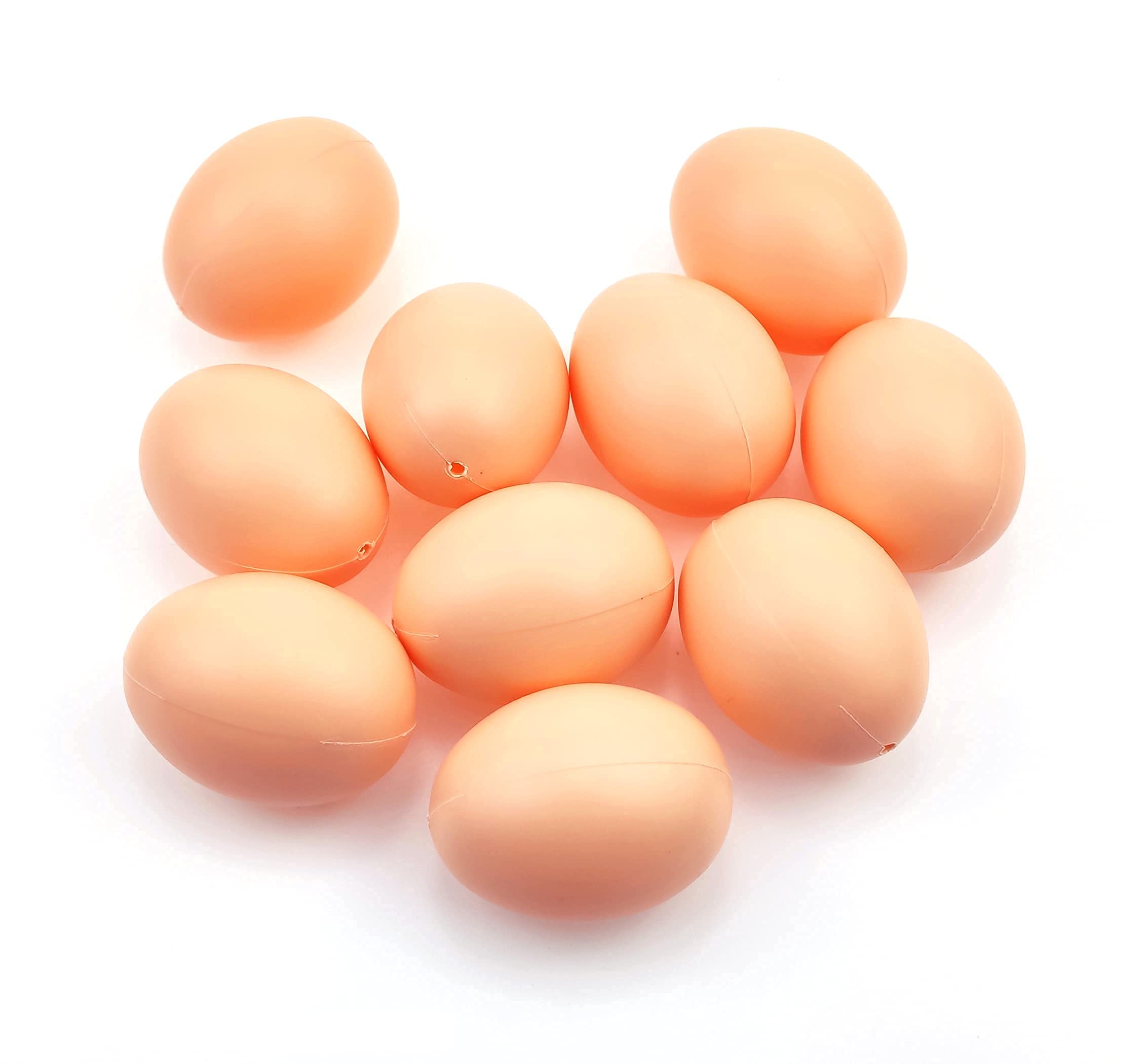 Huevos falsos 10 huevos de gallina simulados herramienta agrícola aves de corral maniquí nido plástico