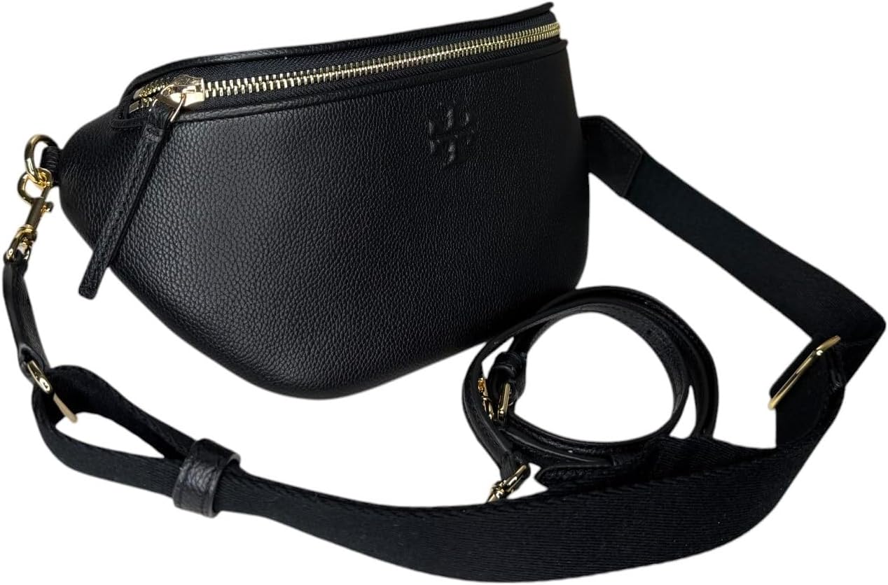 Tory Burch Women's Thea Belt Bag Fanny Pack Waist Bag (Black) - Image 2